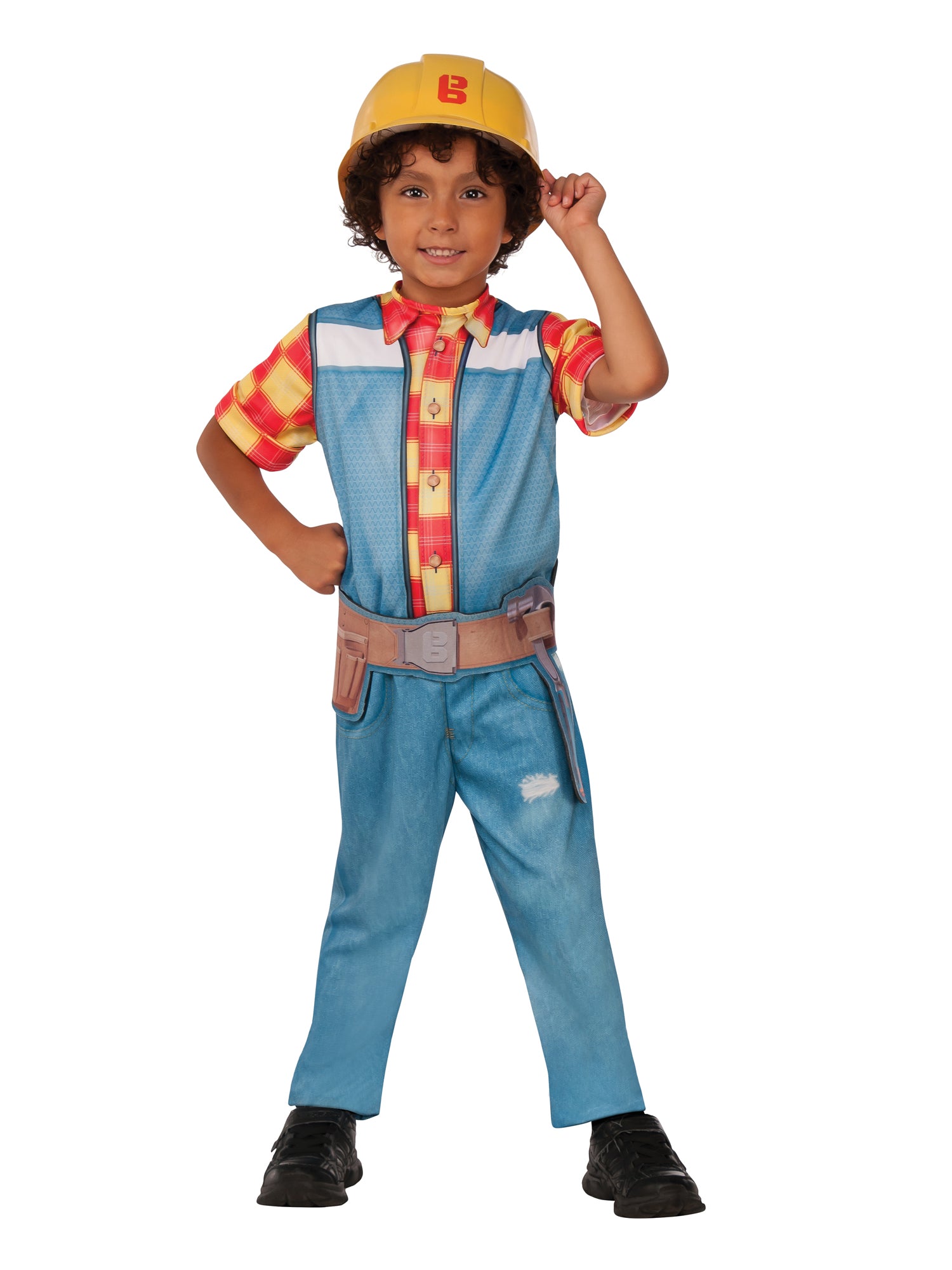 Bob The Builder, Multi, Bob The Builder, Kids Costumes, , Front