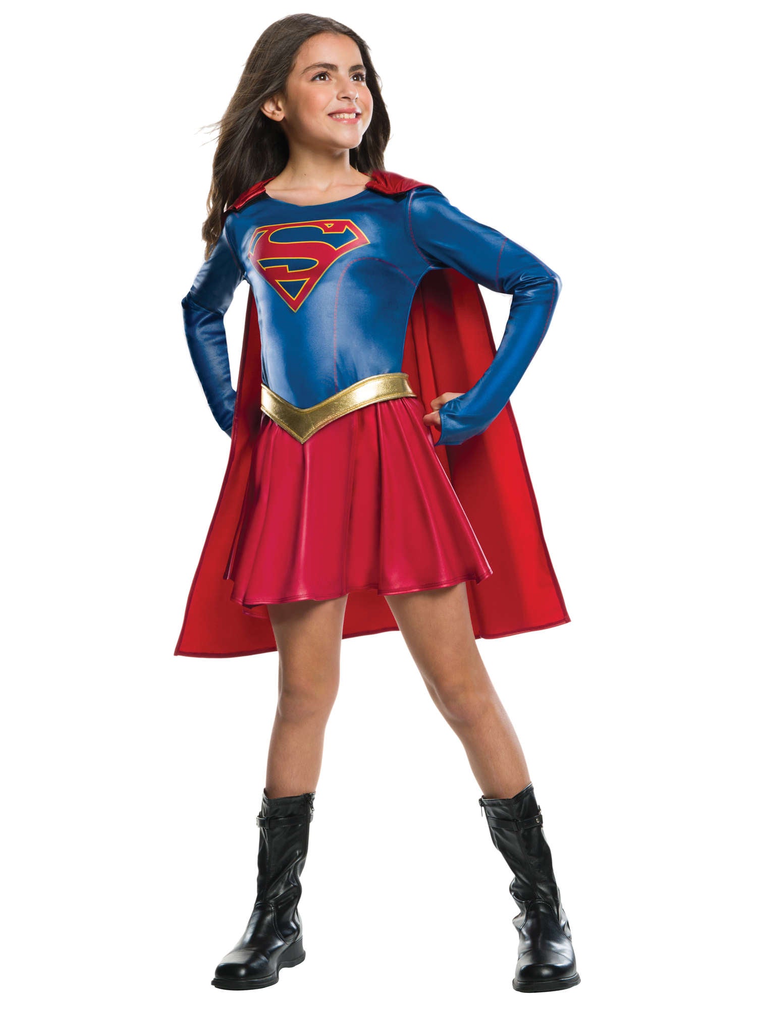 Supergirl, Supergirl TV Series, Supergirl TV Series, Multi, WB DC Comics, Kids Costumes, Medium, Front