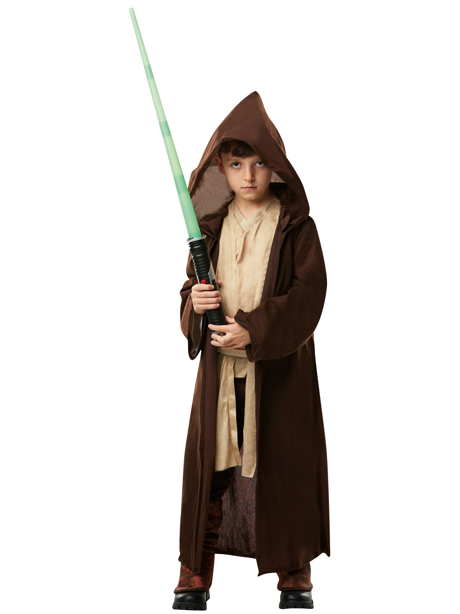 Jedi, Multi, Disney - Lucas, Kids Costumes, Medium, Front