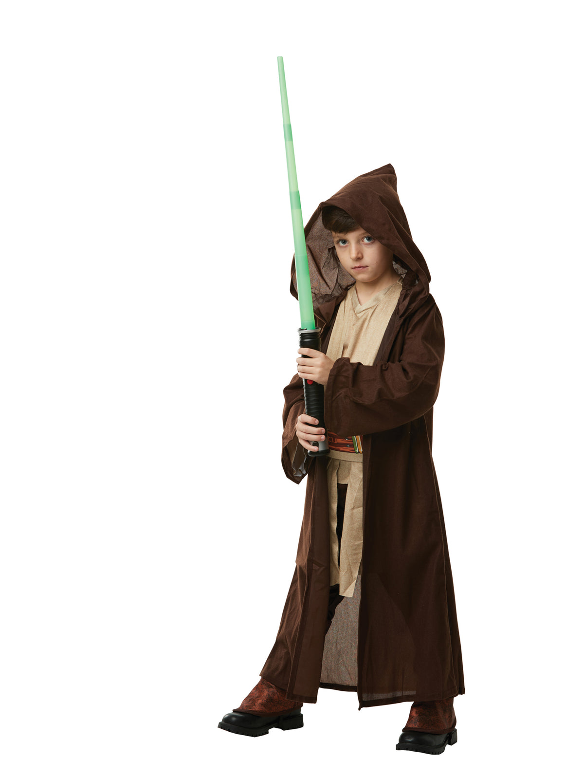Jedi, Multi, Disney - Lucas, Kids Costumes, Medium, Back