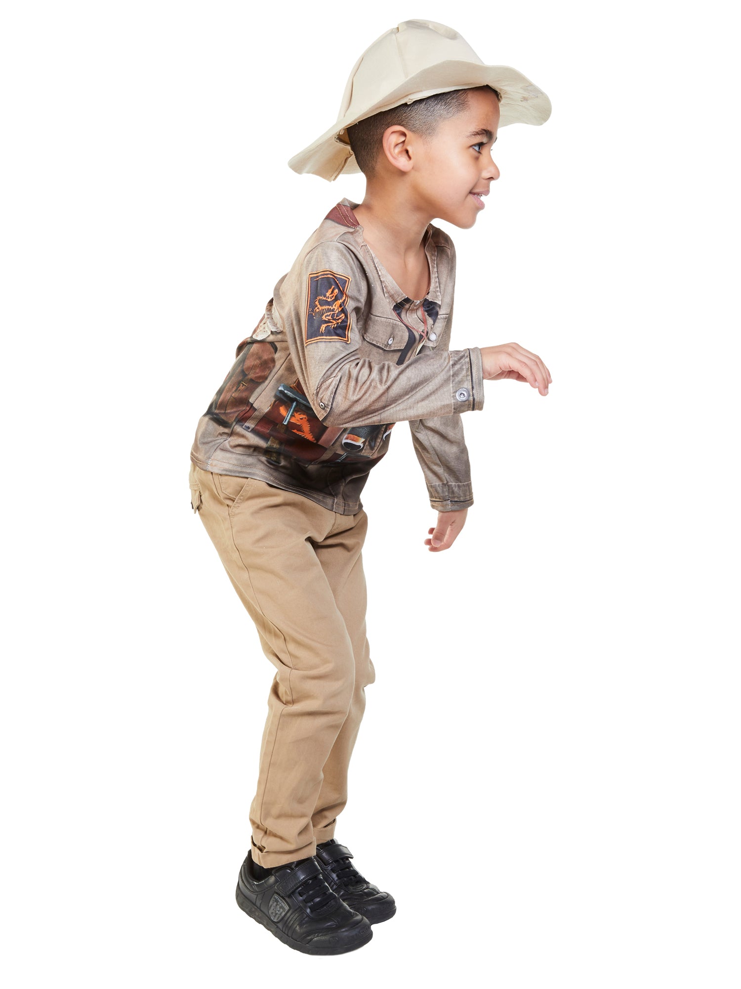 Dino Explorer, Multi, Forum, Kids Costumes, Small, Side