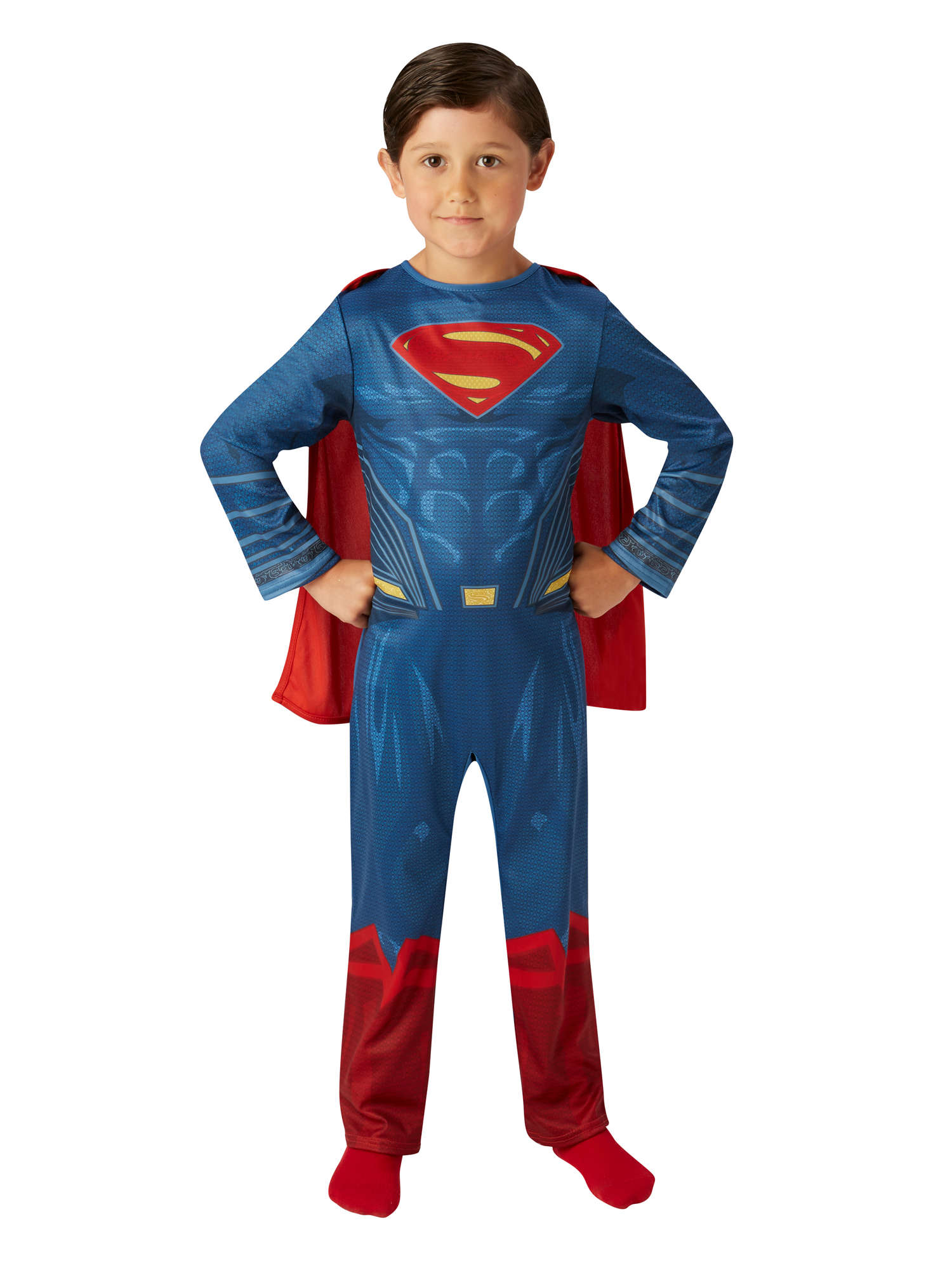Superman, Justice League, Justice League, Justice League, Multi, WB DC Comics, Kids Costumes, Extra Large, Front