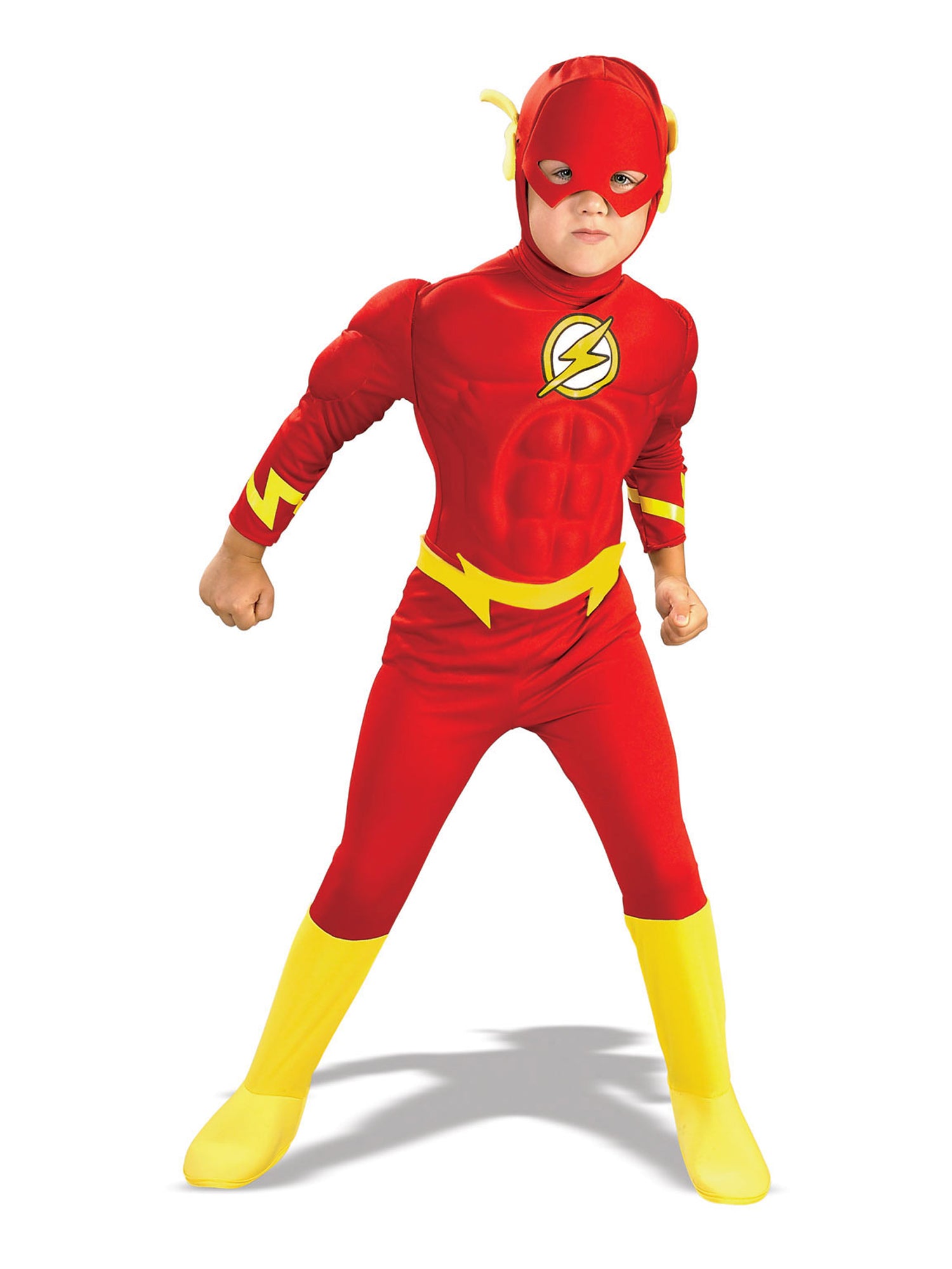 The Flash, Multi, WB DC Comics, Kids Costumes, Medium, Front