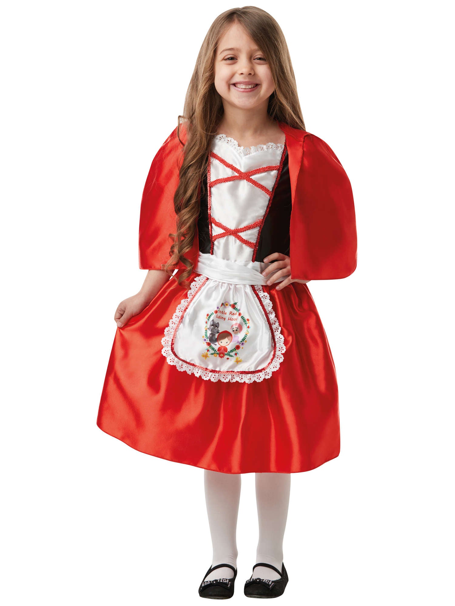 Red Riding Hood, Multi, Forum, Kids Costumes, Medium, Front