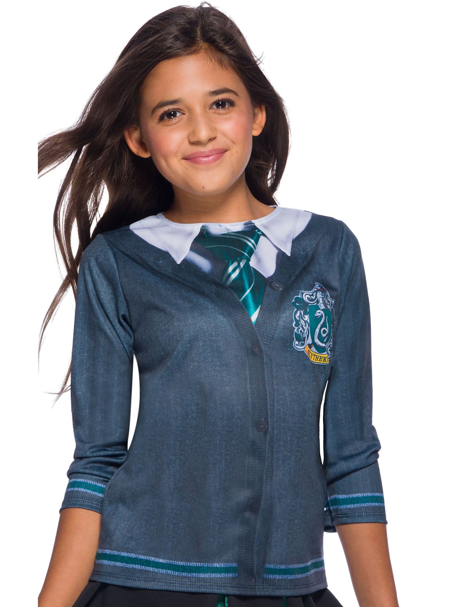 Slytherin, Multi, WB Wizarding World, Kids Costumes, Medium, Front