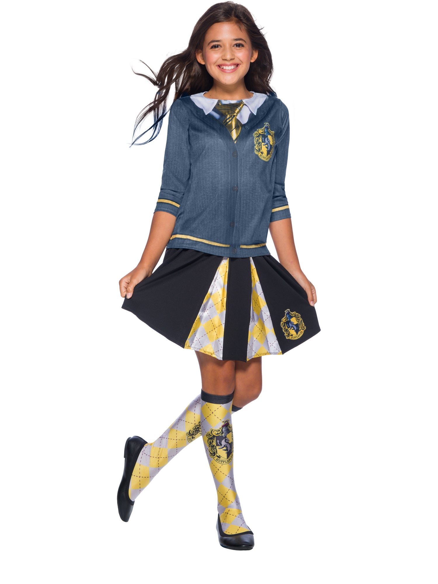 Hufflepuff, Multi, WB Wizarding World, Kids Costumes, Small, Front