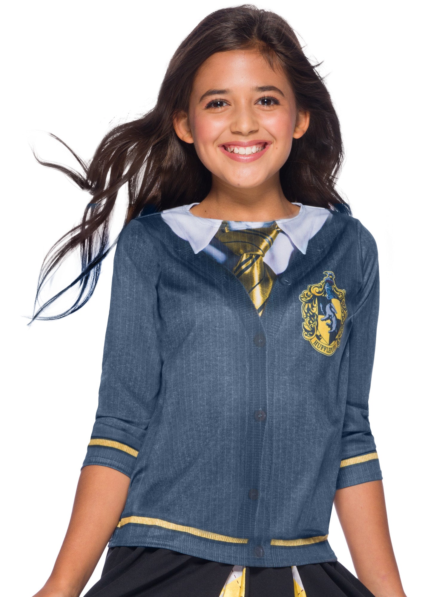 Hufflepuff, Multi, WB Wizarding World, Kids Costumes, Small, Back