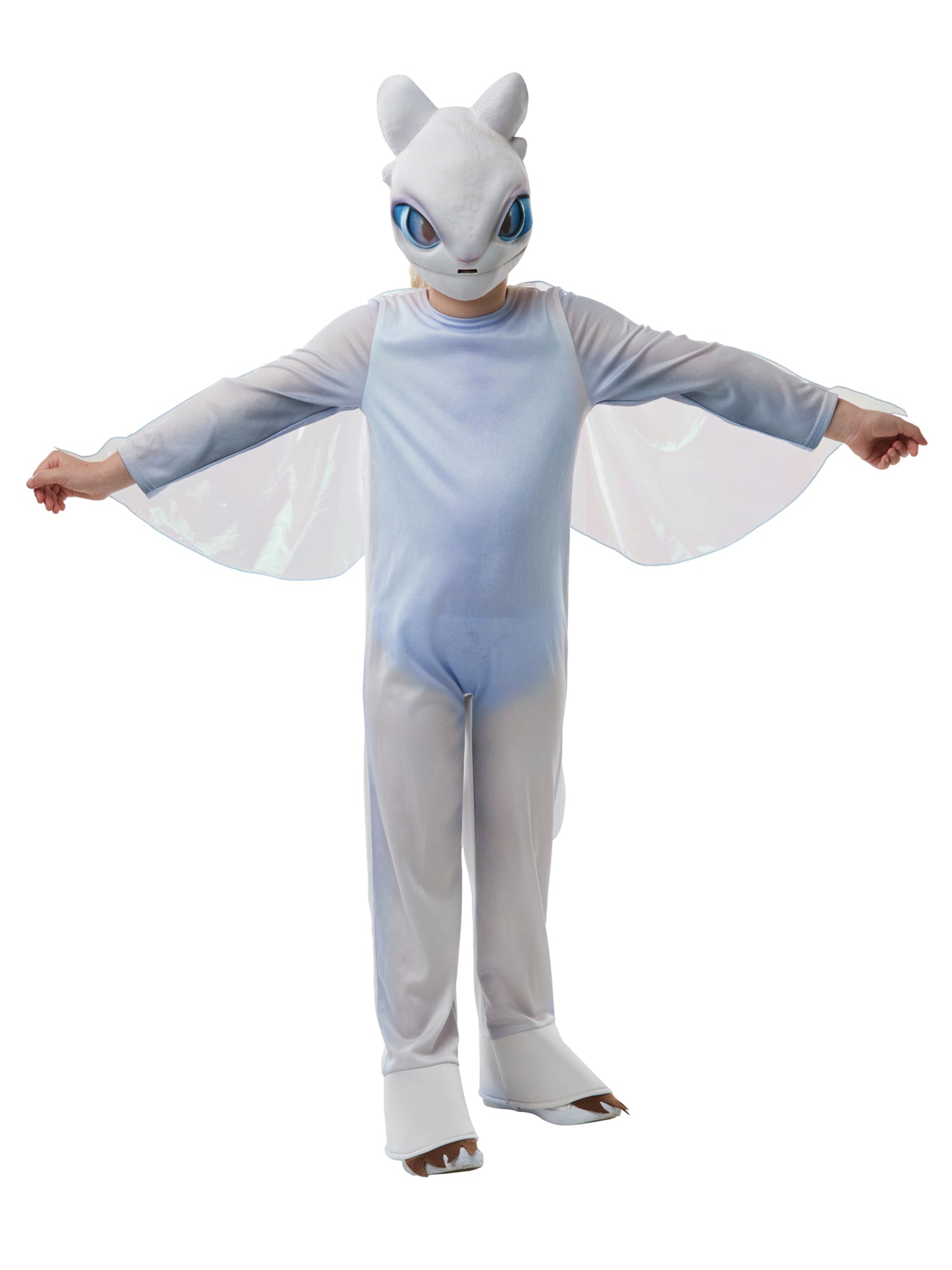 Light Fury, Multi, Universal - HTTYD, Kids Costumes, Medium, Back