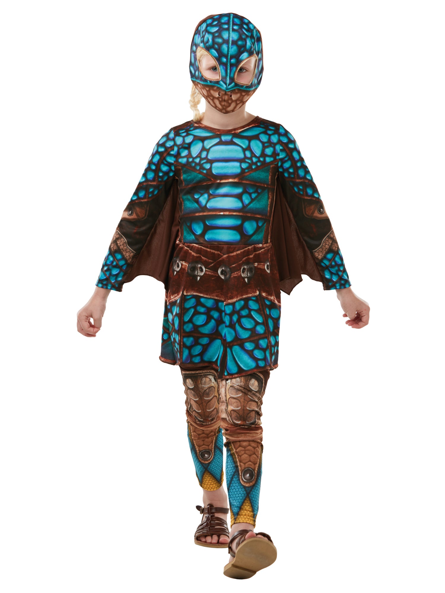 Astrid, Multi, Universal - HTTYD, Kids Costumes, Small, Back