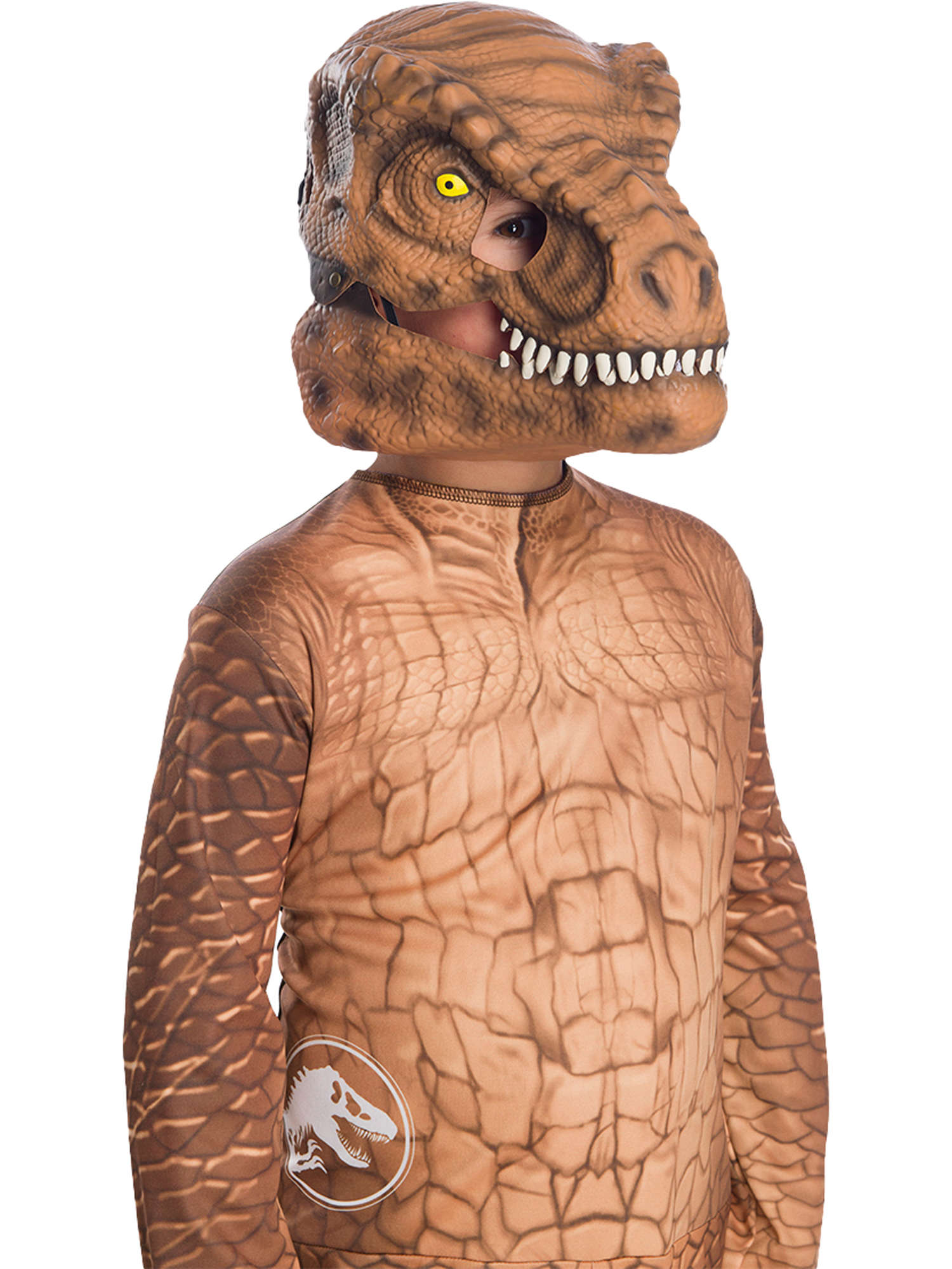 T-Rex, Jurassic World, Jurassic World, Jurassic World, Multi, Universal - Jurassic, Masks, One Size, Front