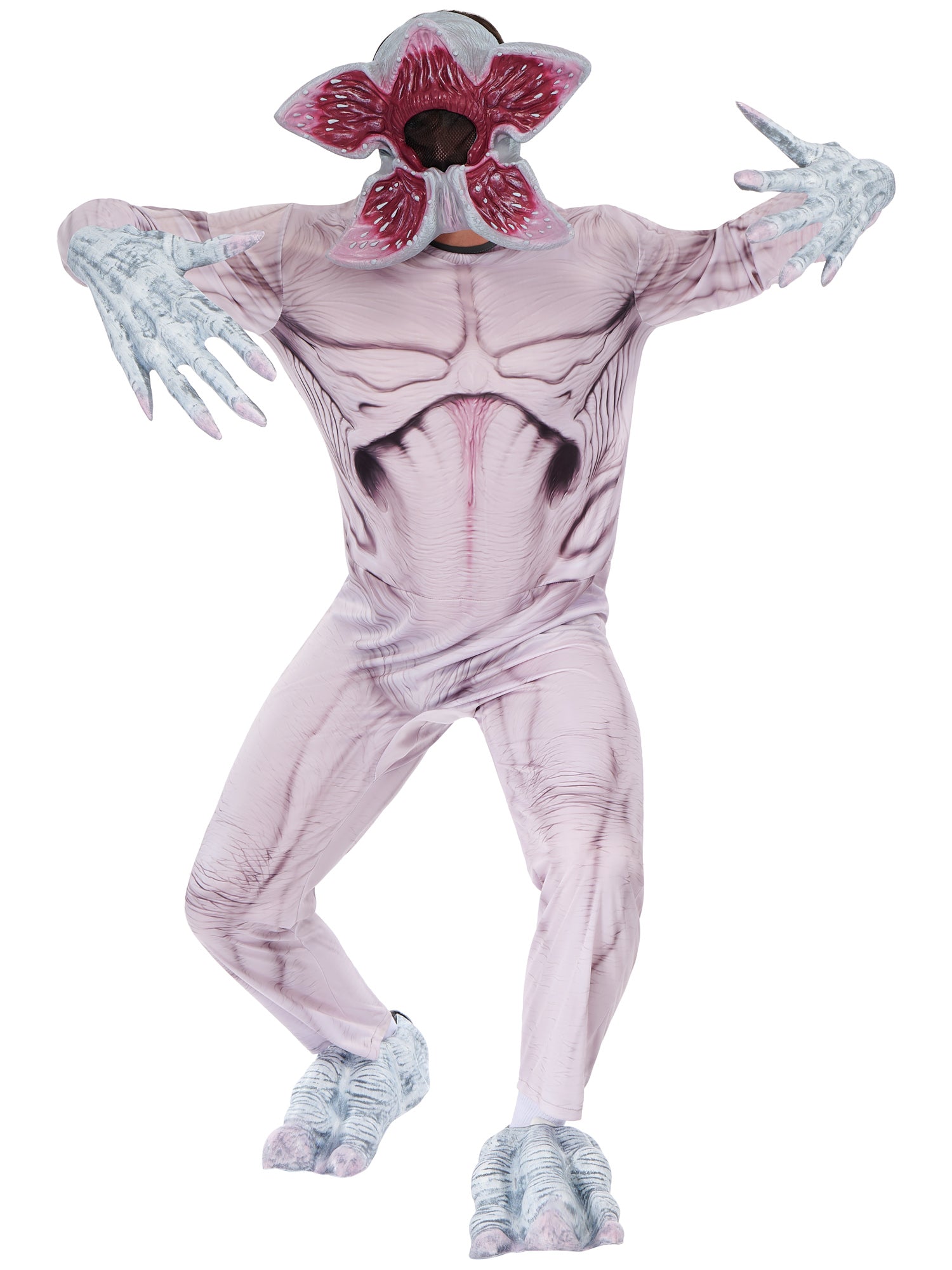 Demogorgon, Stranger Things, Multicoloured, Adult Costume, , Front