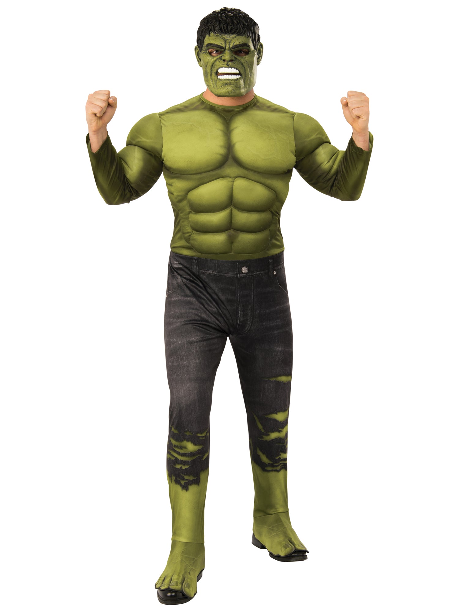The Incredible Hulk, Endgame, Avengers, Endgame, Multi, Disney - Marvel, Adult Costume, Extra Large, Front