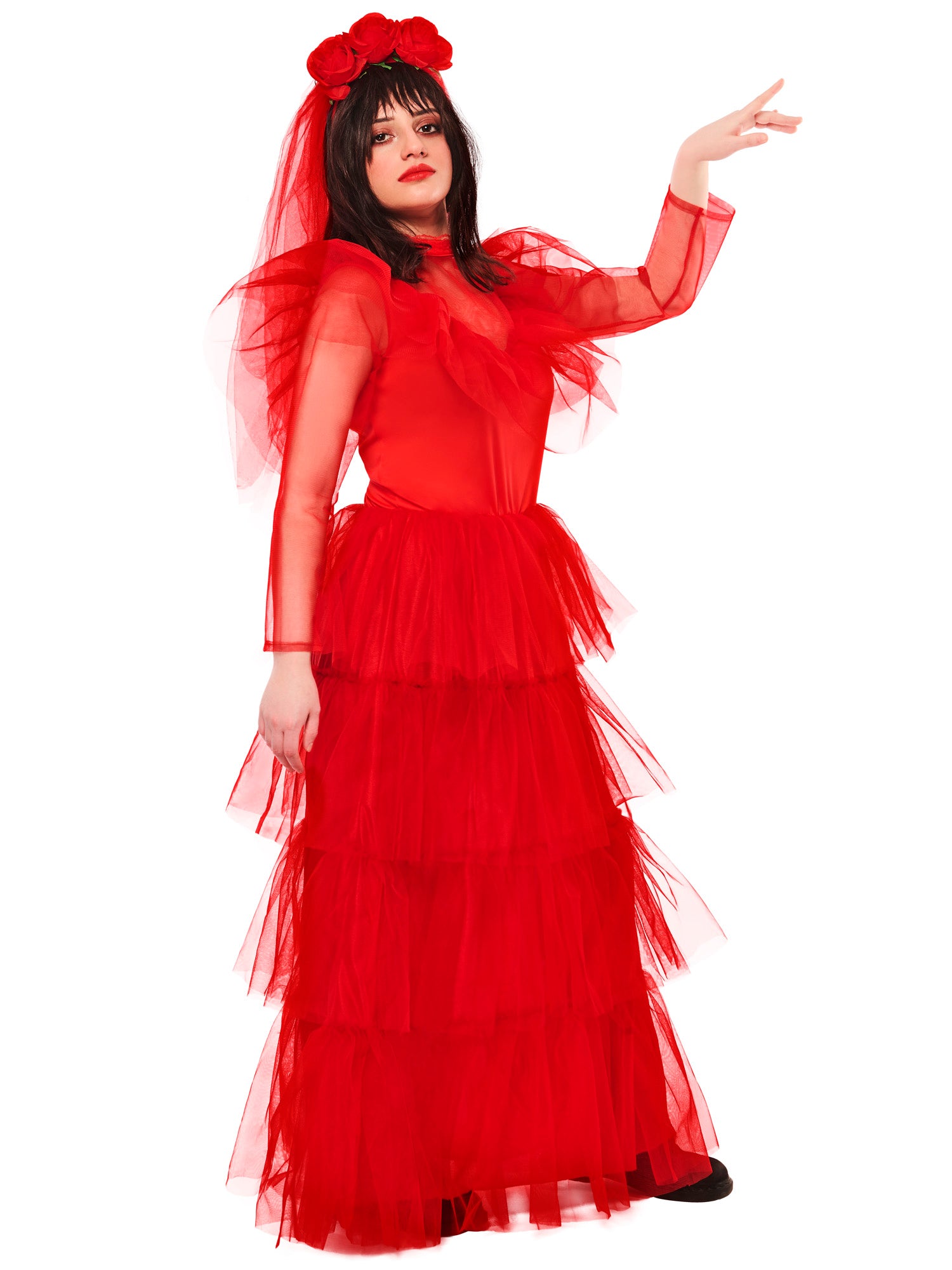 Lydia, Muliticoloured, CPLG - Wednesday, Adult Costume, , Front