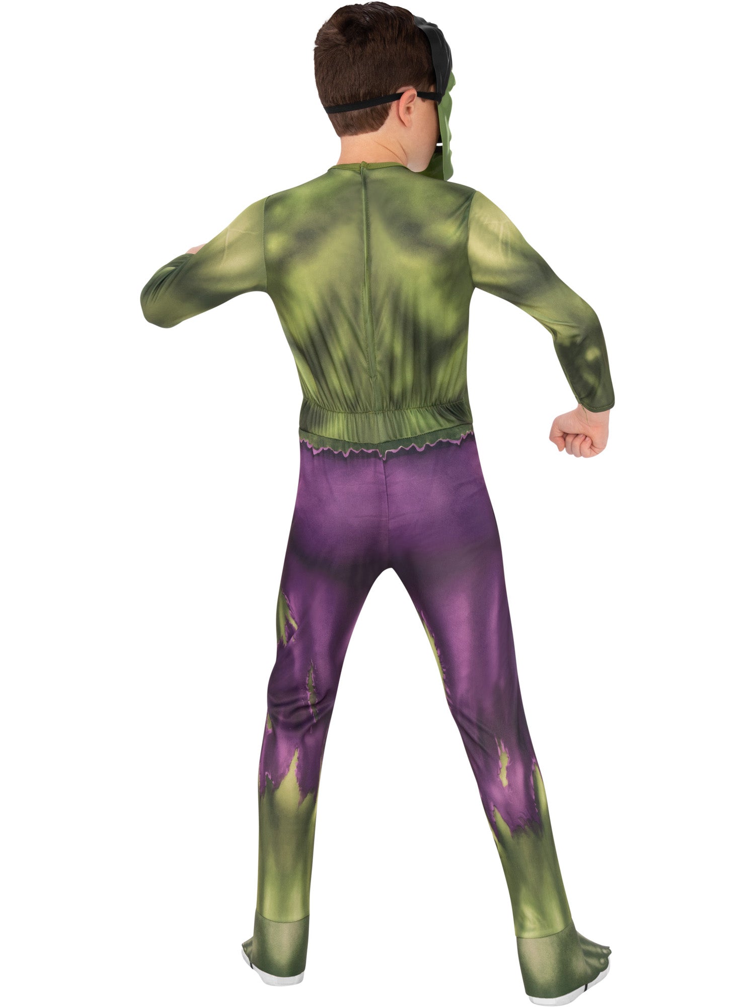 The Incredible Hulk, Avengers, Multi, Disney - Marvel, Kids Costumes, Small, Back