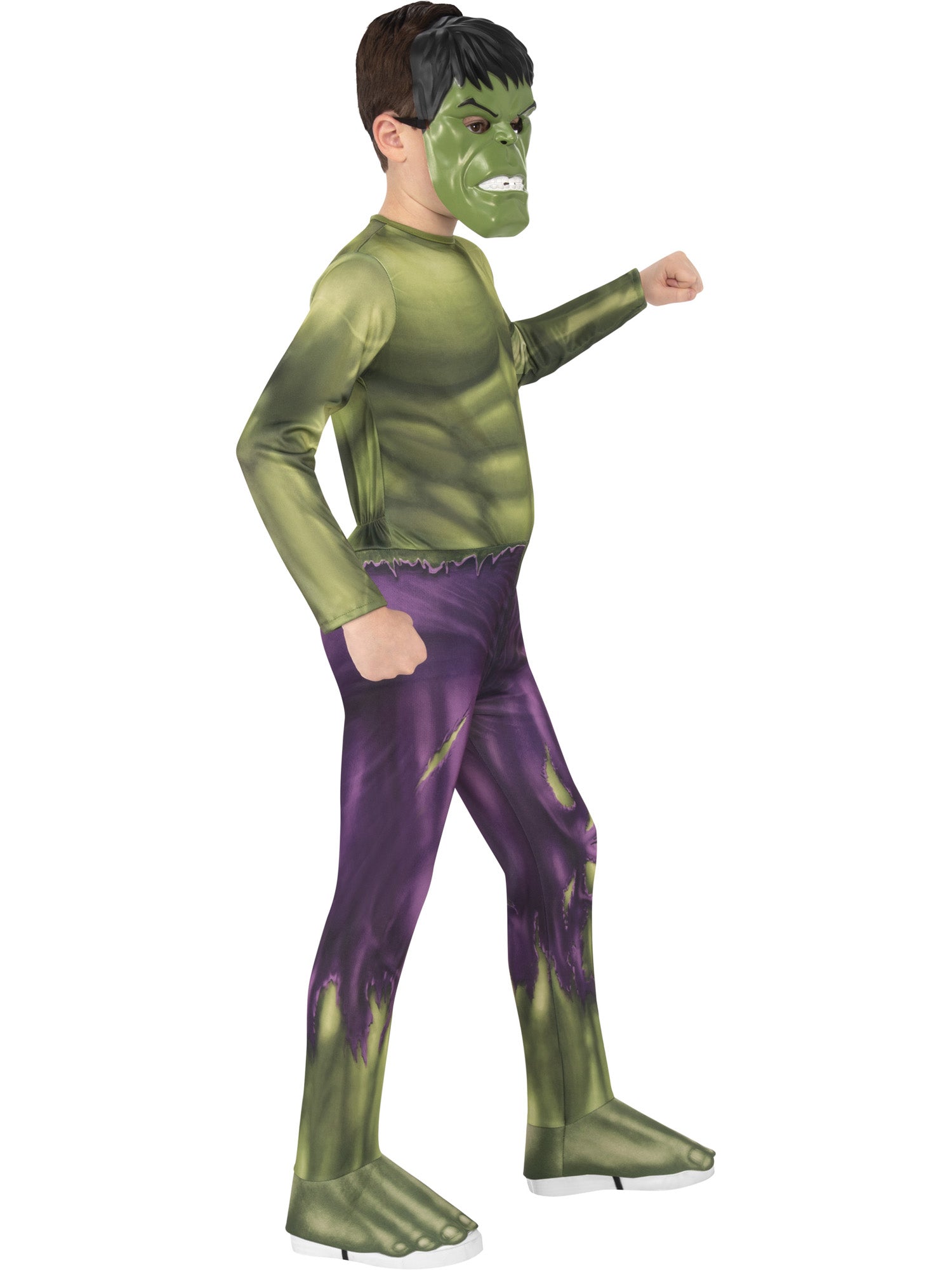 The Incredible Hulk, Avengers, Multi, Disney - Marvel, Kids Costumes, Small, Other