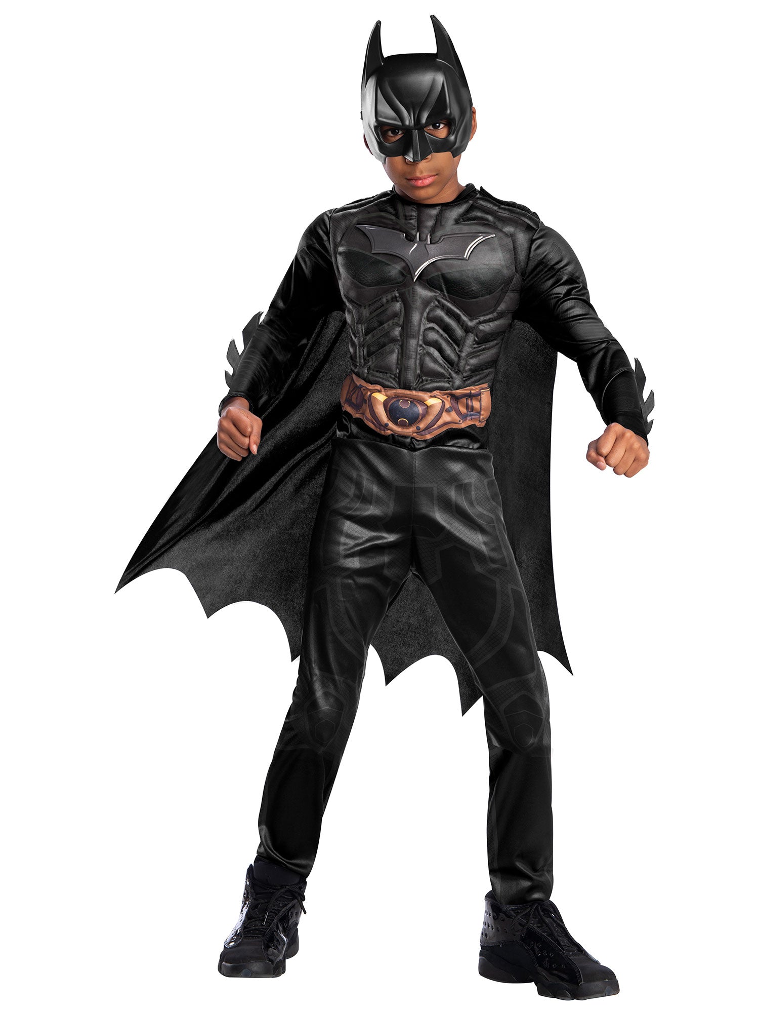 Batman, Batman (DC), Muliticoloured, WB DC Comics, Kids Costumes, , Front