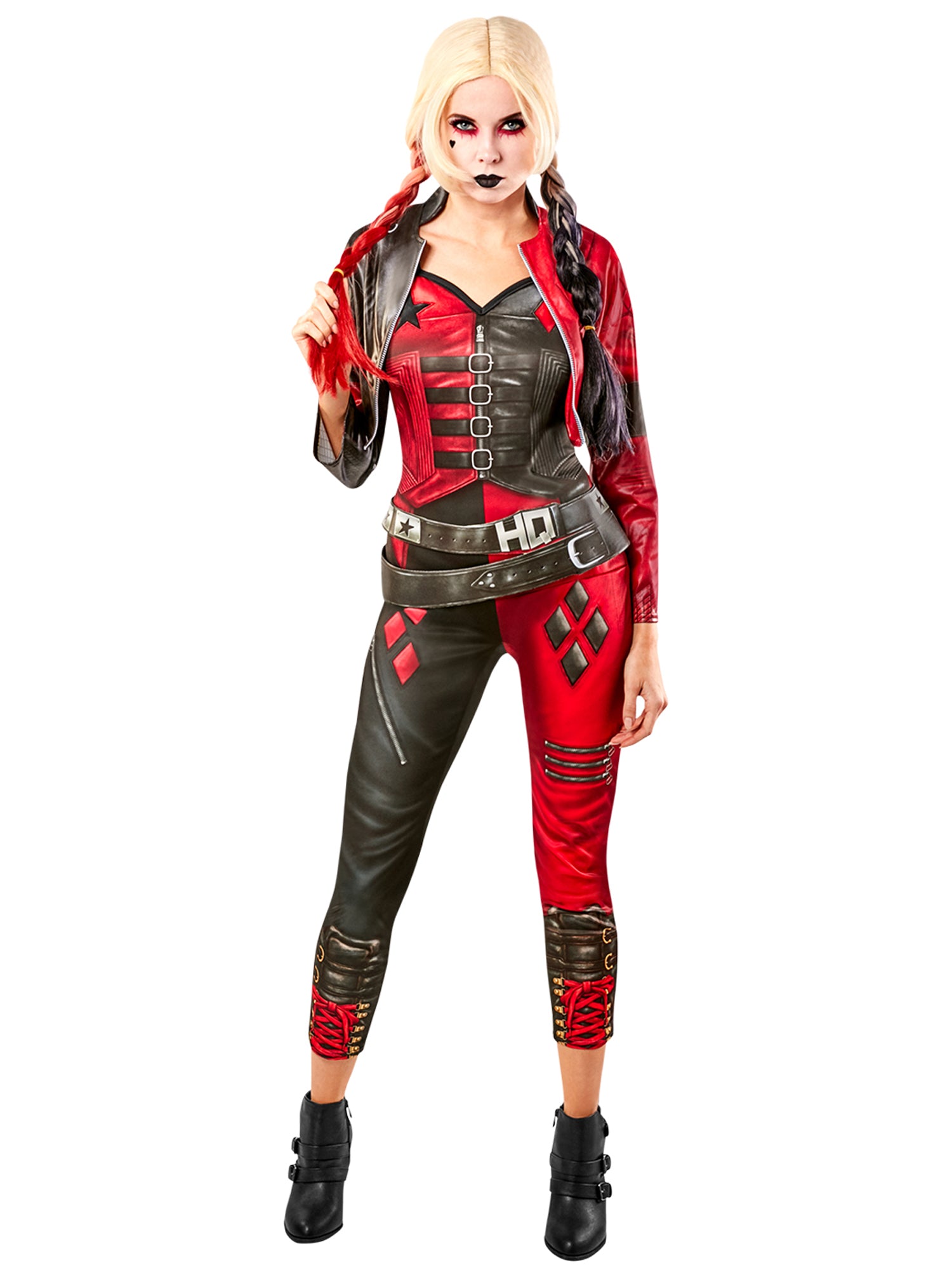 Harley Quinn, Suicide Squad 2, Suicide Squad, Suicide Squad 2, Multi, WB DC Comics, Adult Costume, Extra Small, Front
