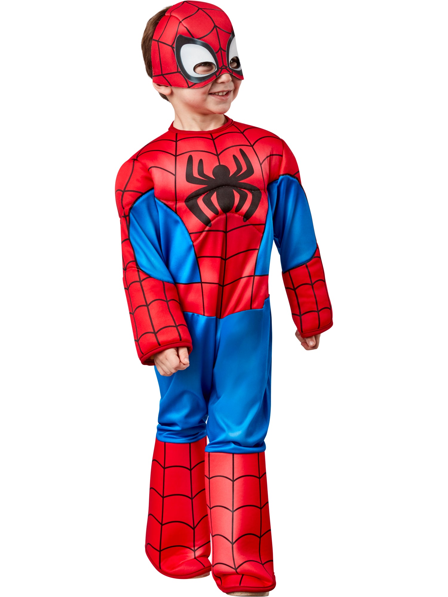 Spider-Man, Multi, Disney - Marvel, Kids Costumes, Toddler, Side