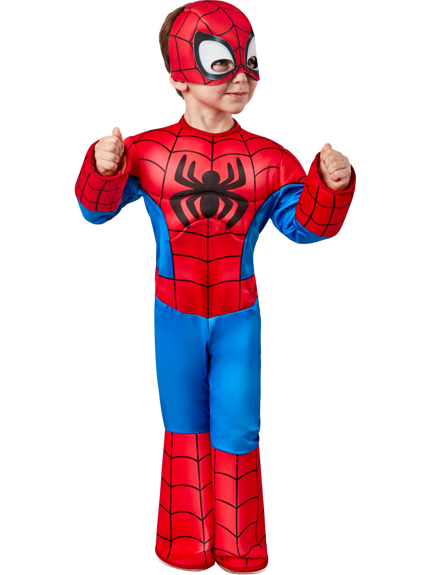 Spider-Man, Multi, Disney - Marvel, Kids Costumes, Toddler, Side