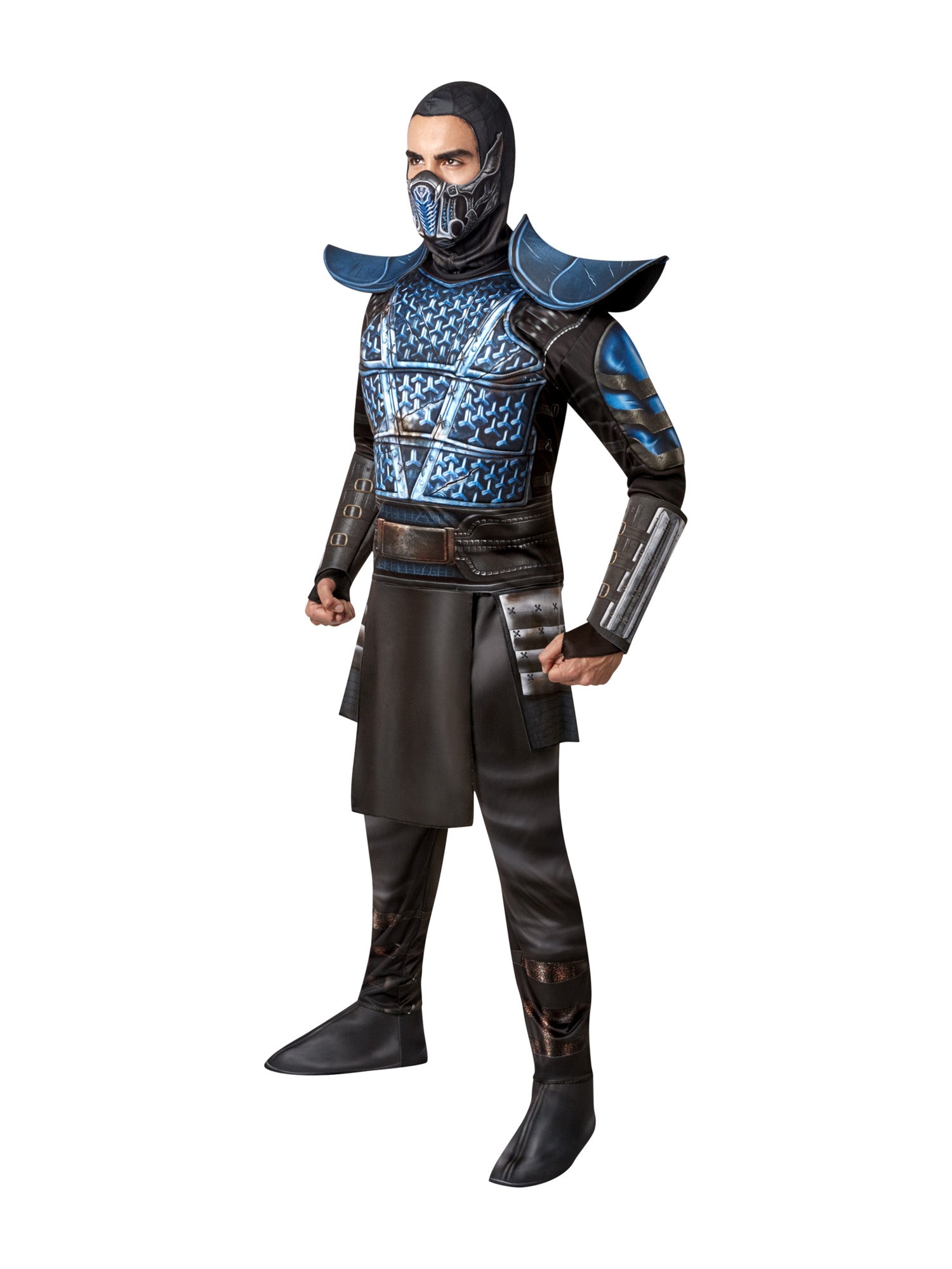Sub-Zero, Mortal Kombat 11, Mortal Kombat 11, Multi, WB Classic, Adult Costume, Extra Large, Side