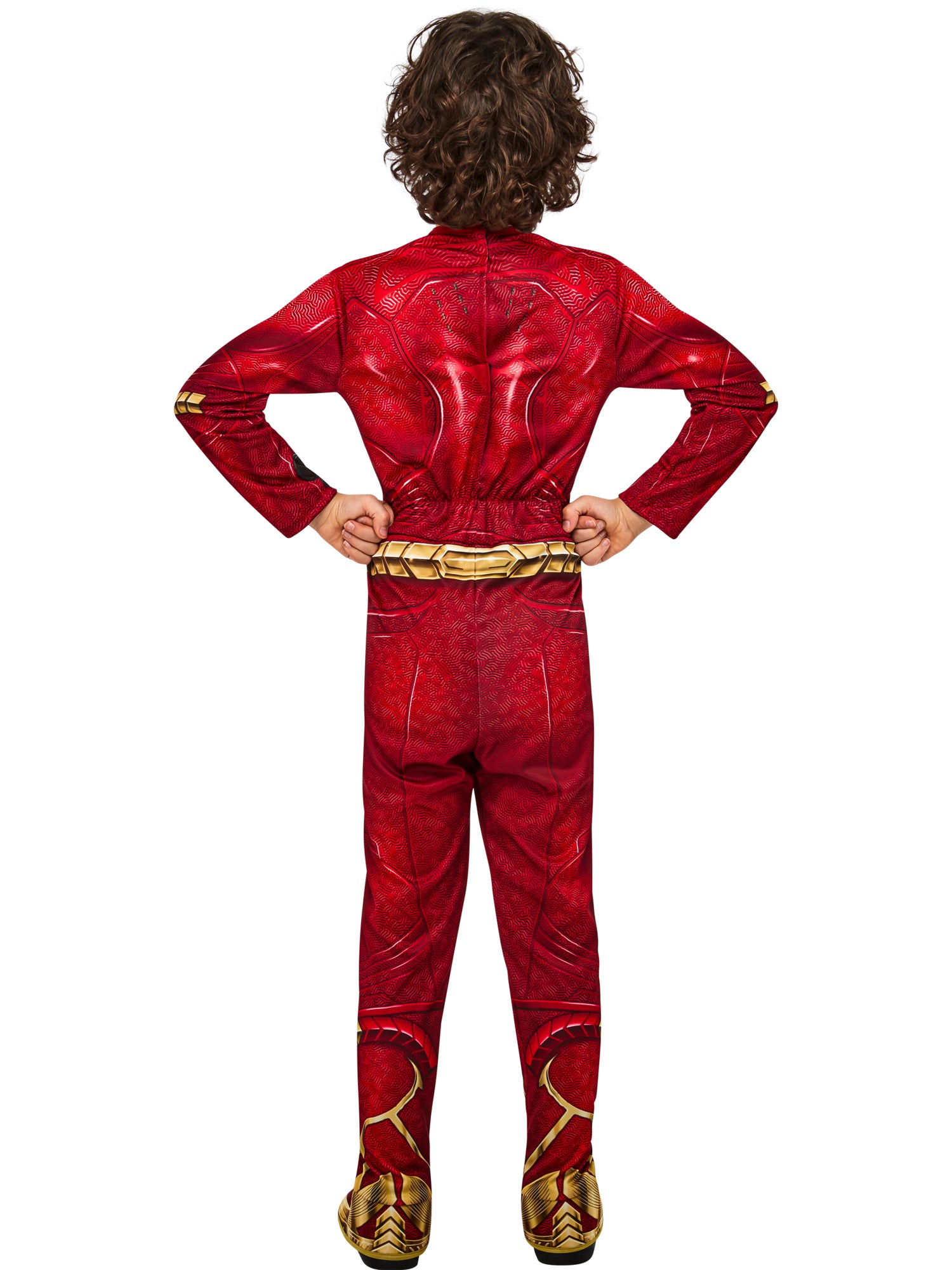 Flash, The Flash, Flash, The Flash, Red, WB DC Comics, Kids Costumes, 9-10 years, Back
