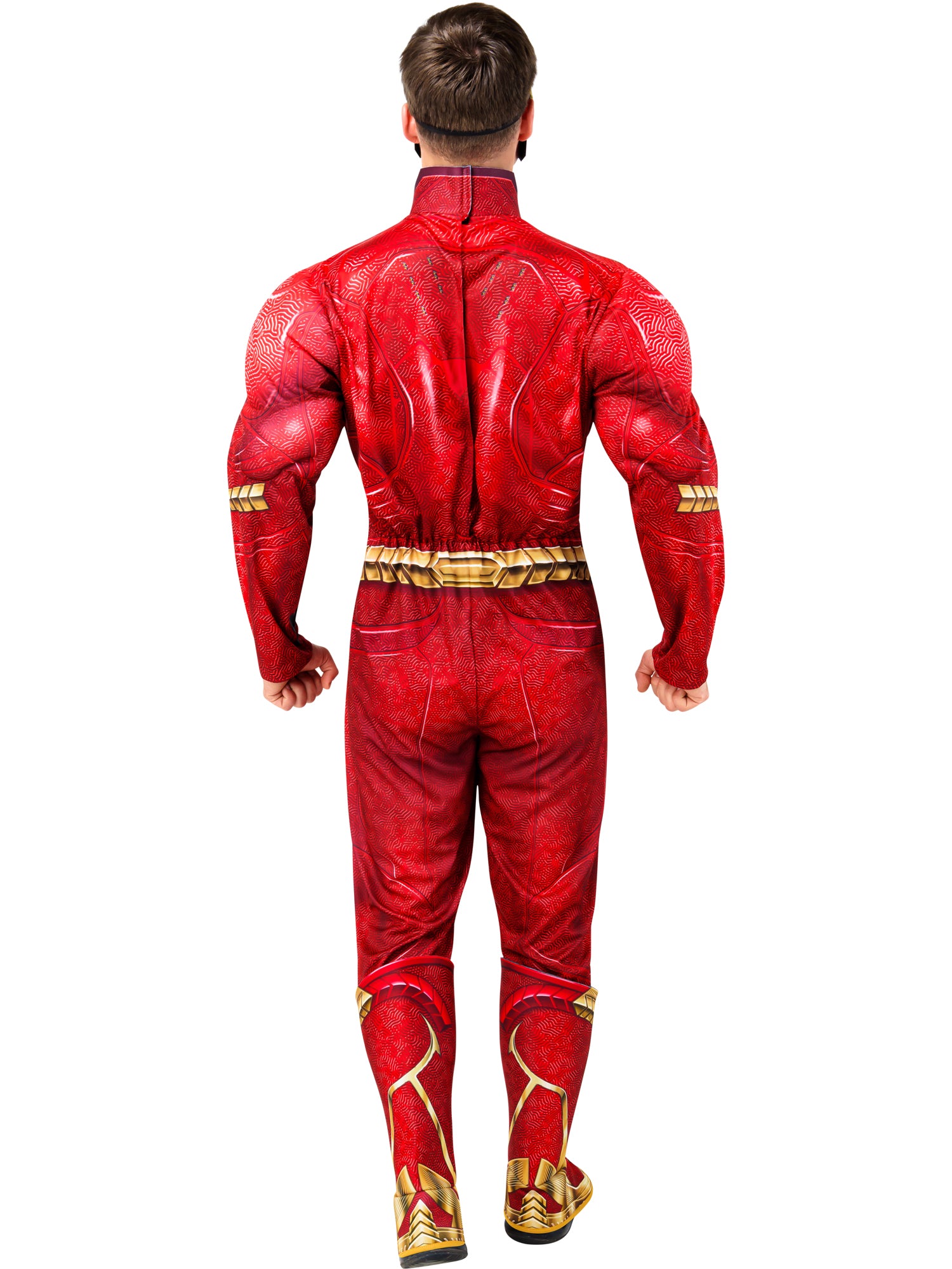 Flash, The Flash, Flash, The Flash, Red, WB DC Comics, Adult Costume, L, Back