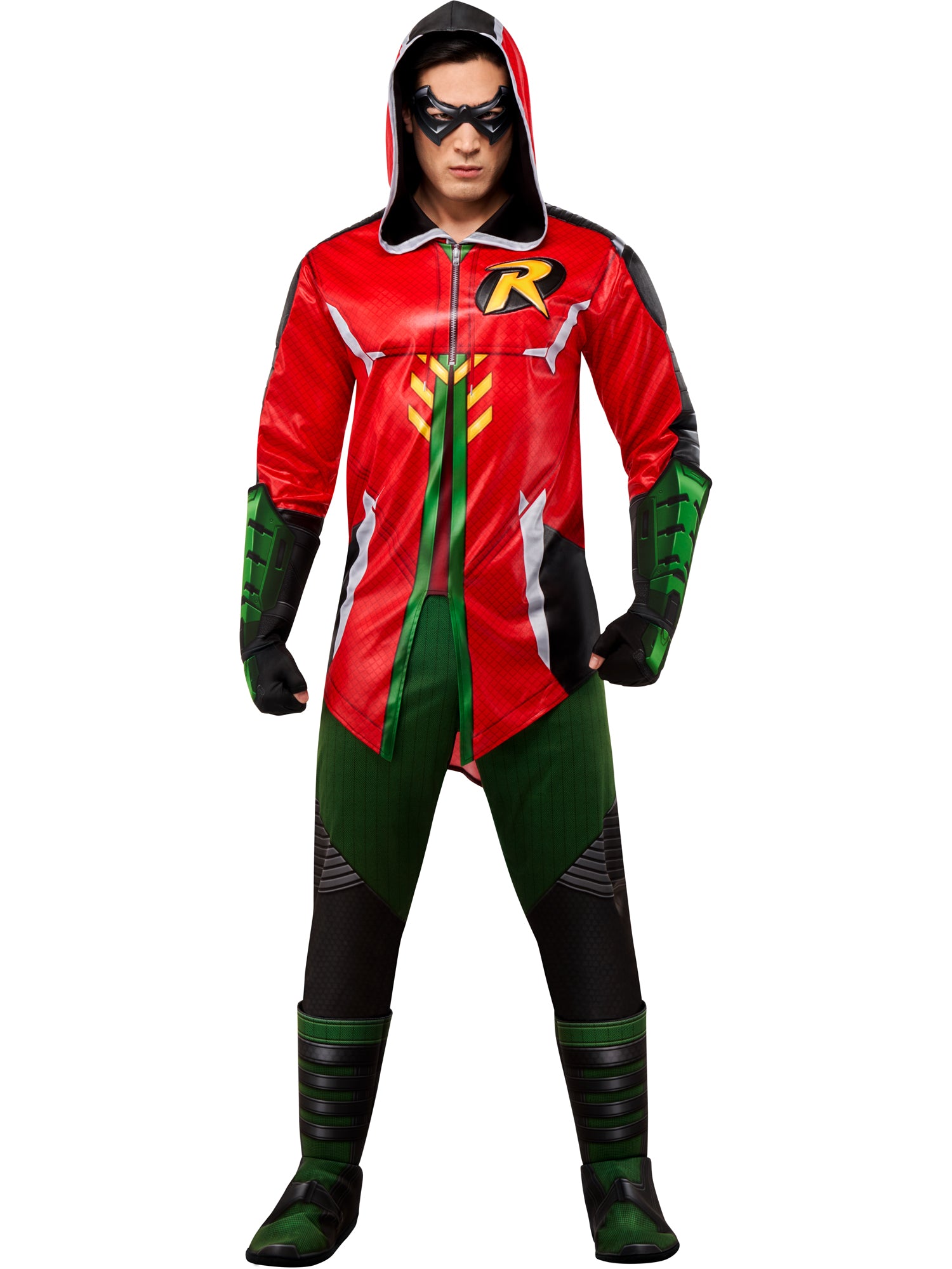 Robin, Multi, WB DC Comics, Adult Costume, S, Front