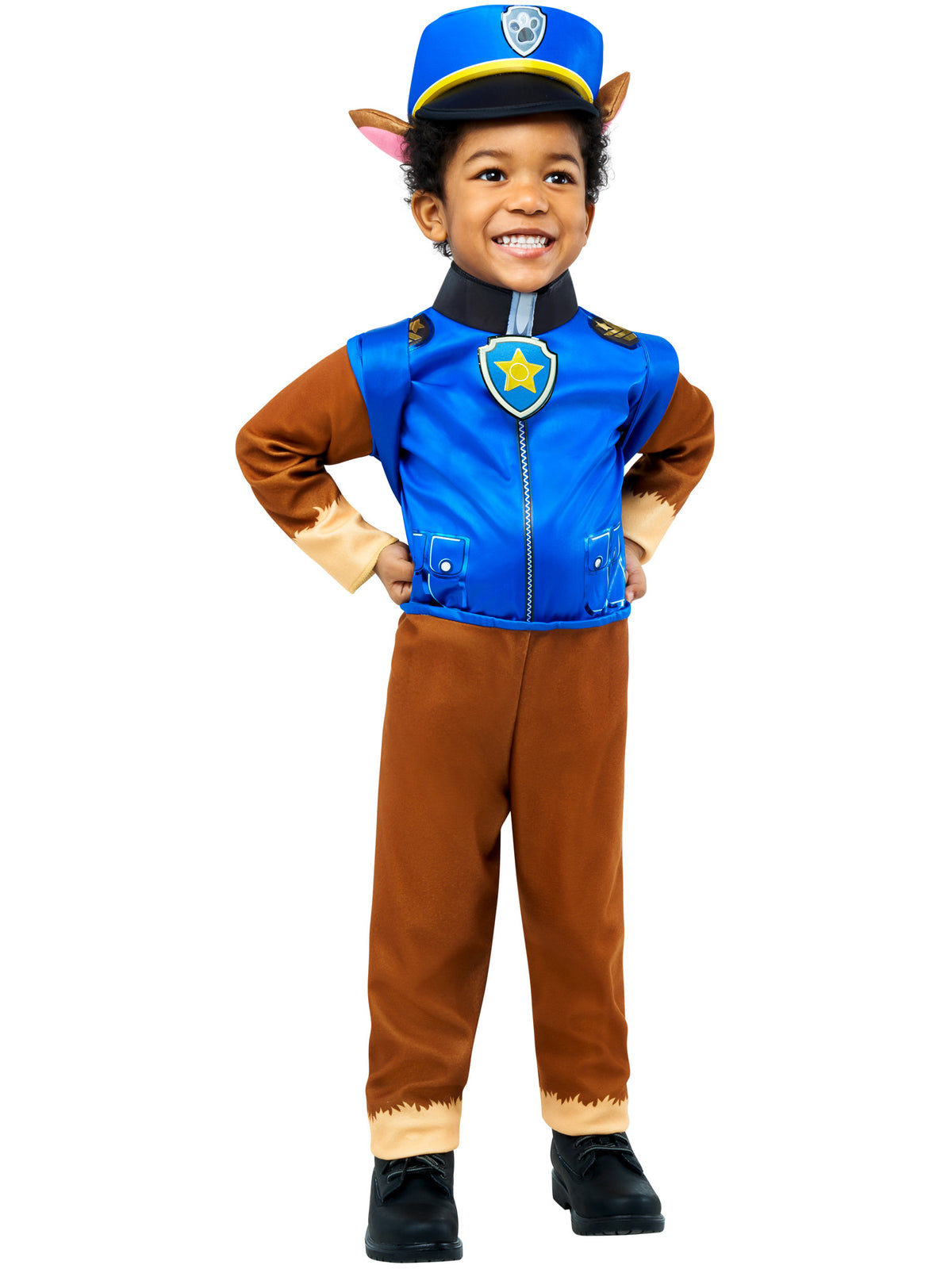 Chase, Paw Patrol, Muliticoloured, Kids Costumes, , Front