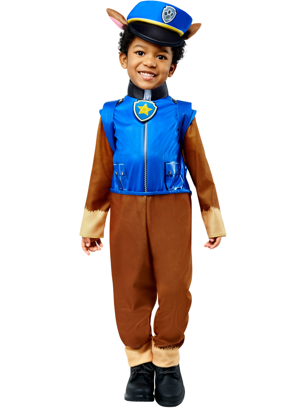 Chase, Paw Patrol, Muliticoloured, Kids Costumes, , Side