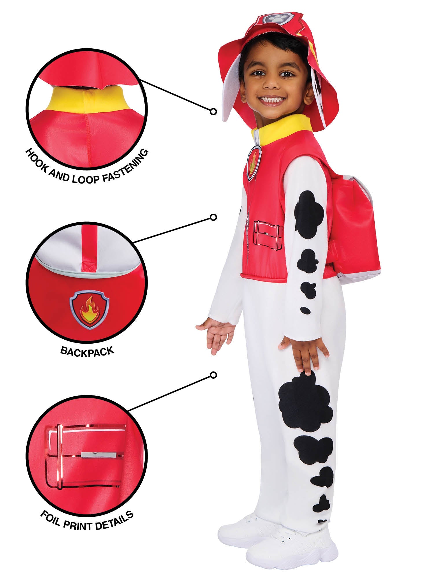 Marshall, Paw Patrol, Muliticoloured, Kids Costumes, , Other