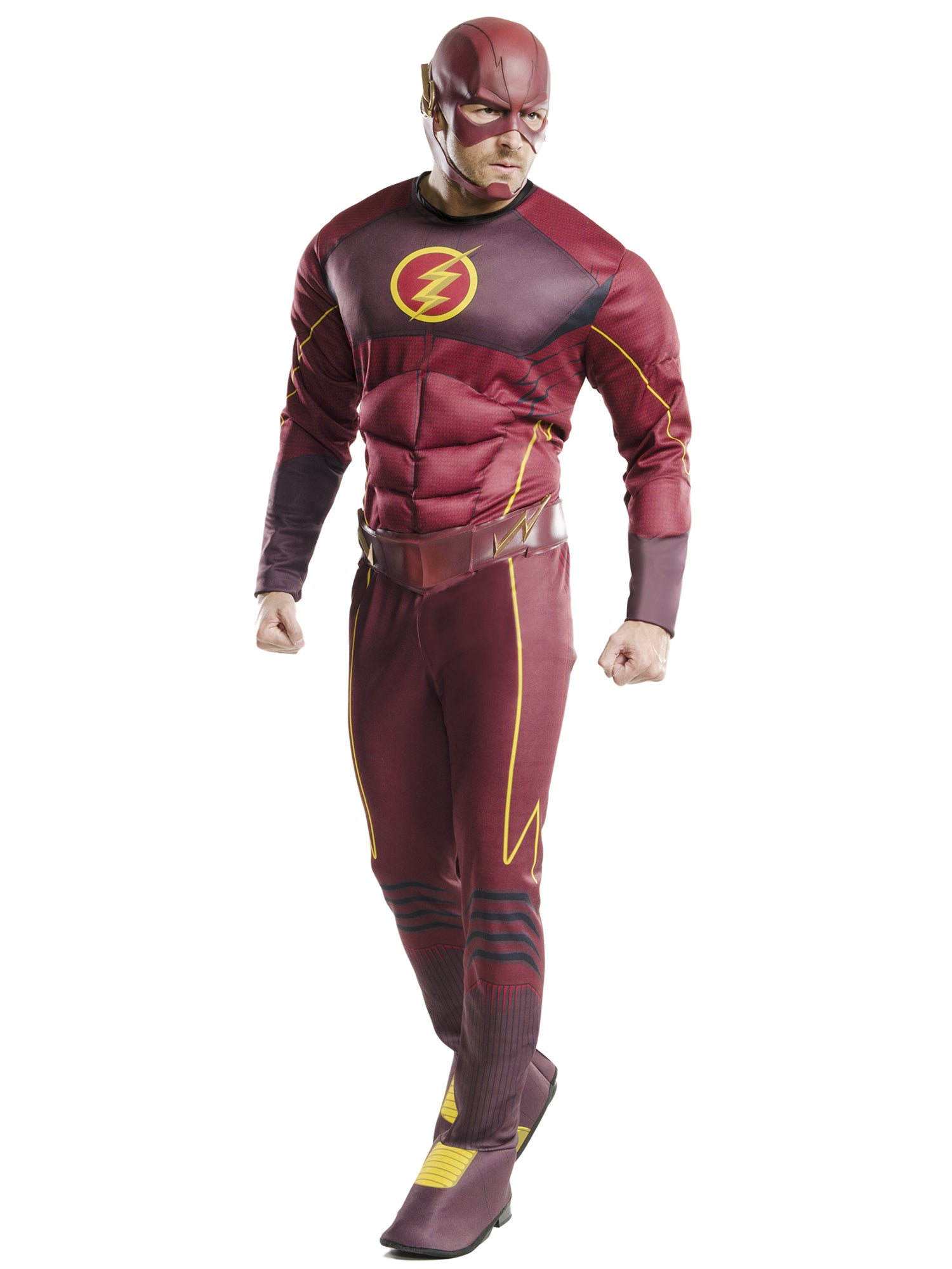 The Flash, Multi, WB DC Comics, Adult Costume, Standard, Front