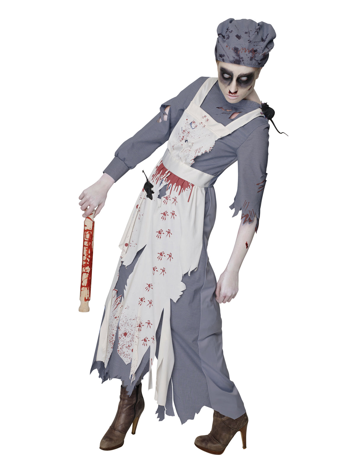 Zombie Nurse, Multi, Forum, Adult Costume, Small, Front