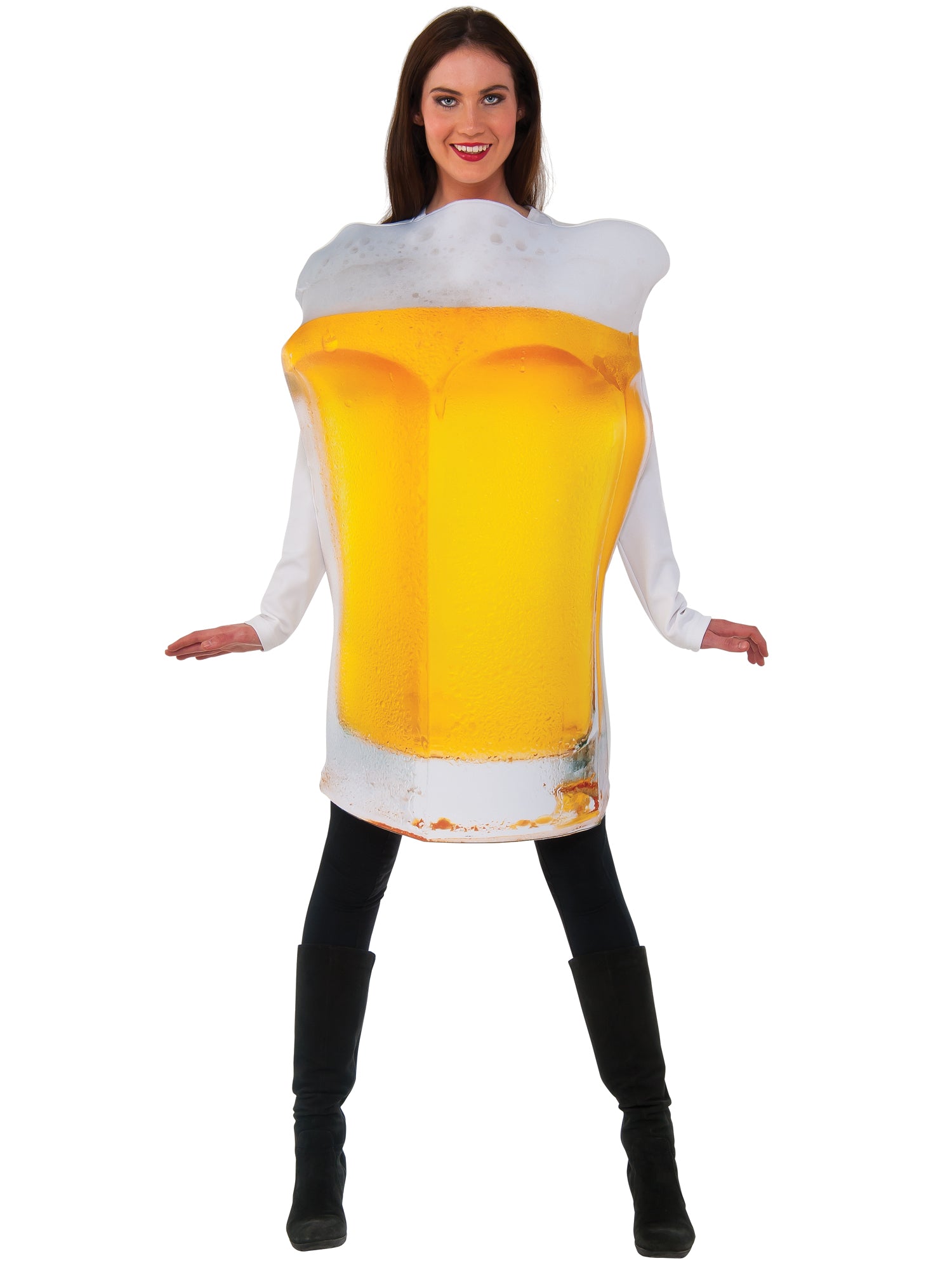 Pint of Beer, Generic, Muliticoloured, Forum, Adult Costume, , Back
