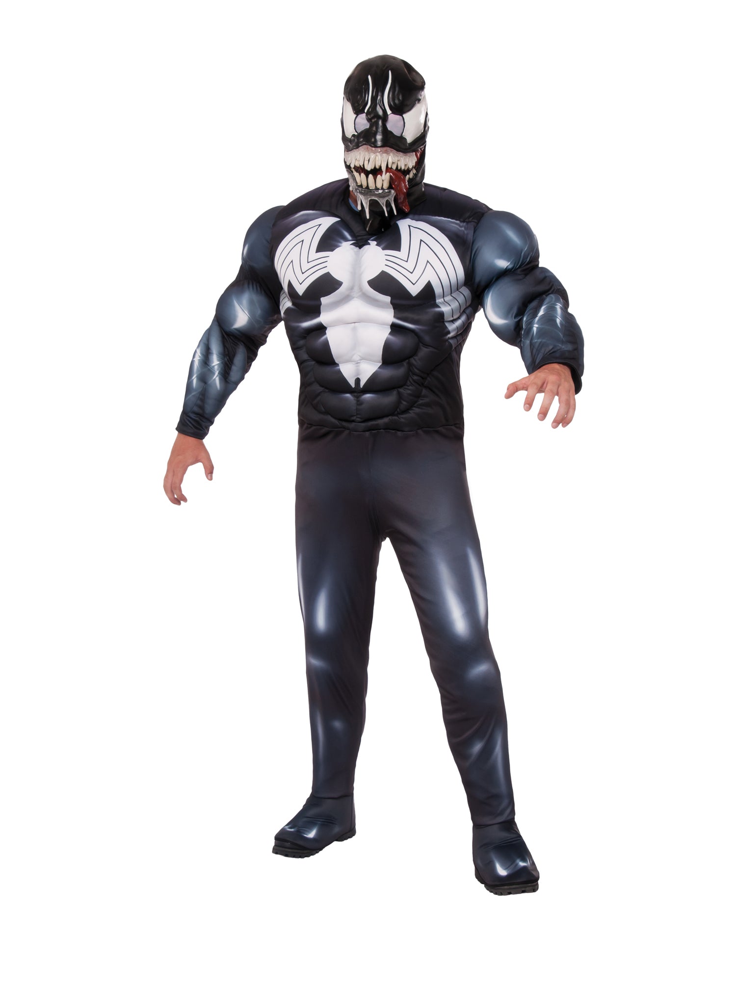 Venom, Spider-Man, Multi, Disney - Marvel, Adult Costume, Extra Large, Front