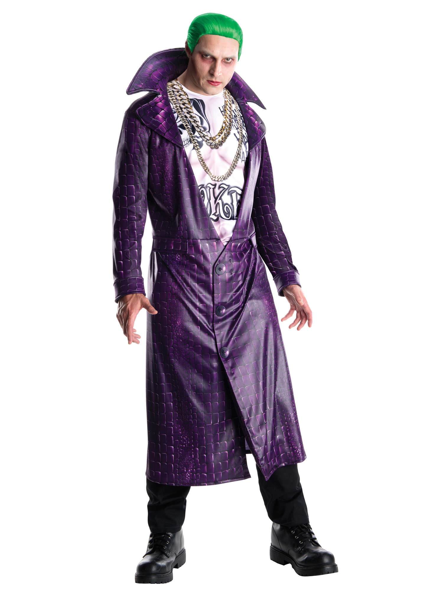 The Joker, Suicide Squad, Suicide Squad, Multi, WB DC Comics, Adult Costume, Extra Large, Front