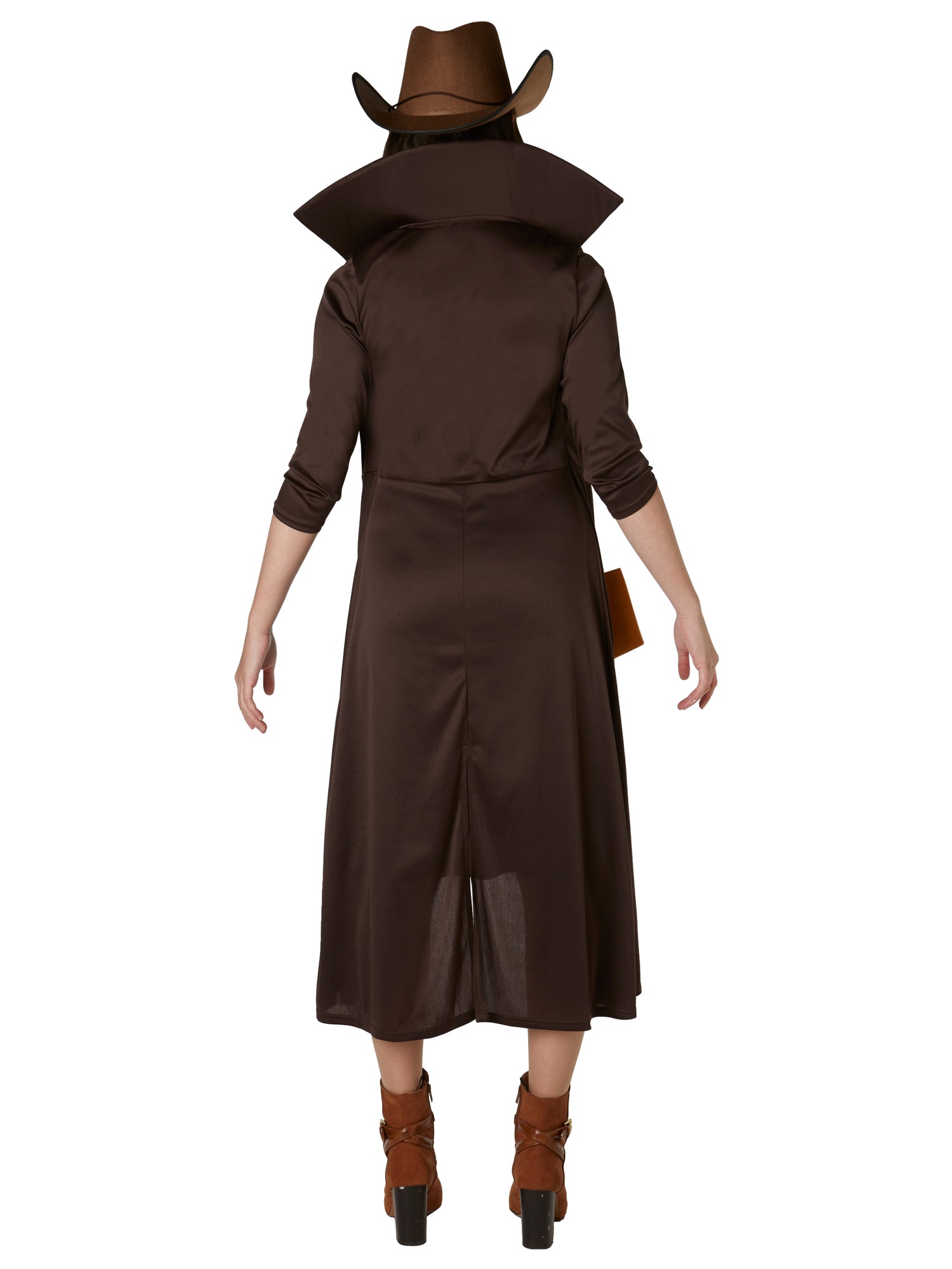 Cowgirl, Multi, Generic, Adult Costume, Medium, Back