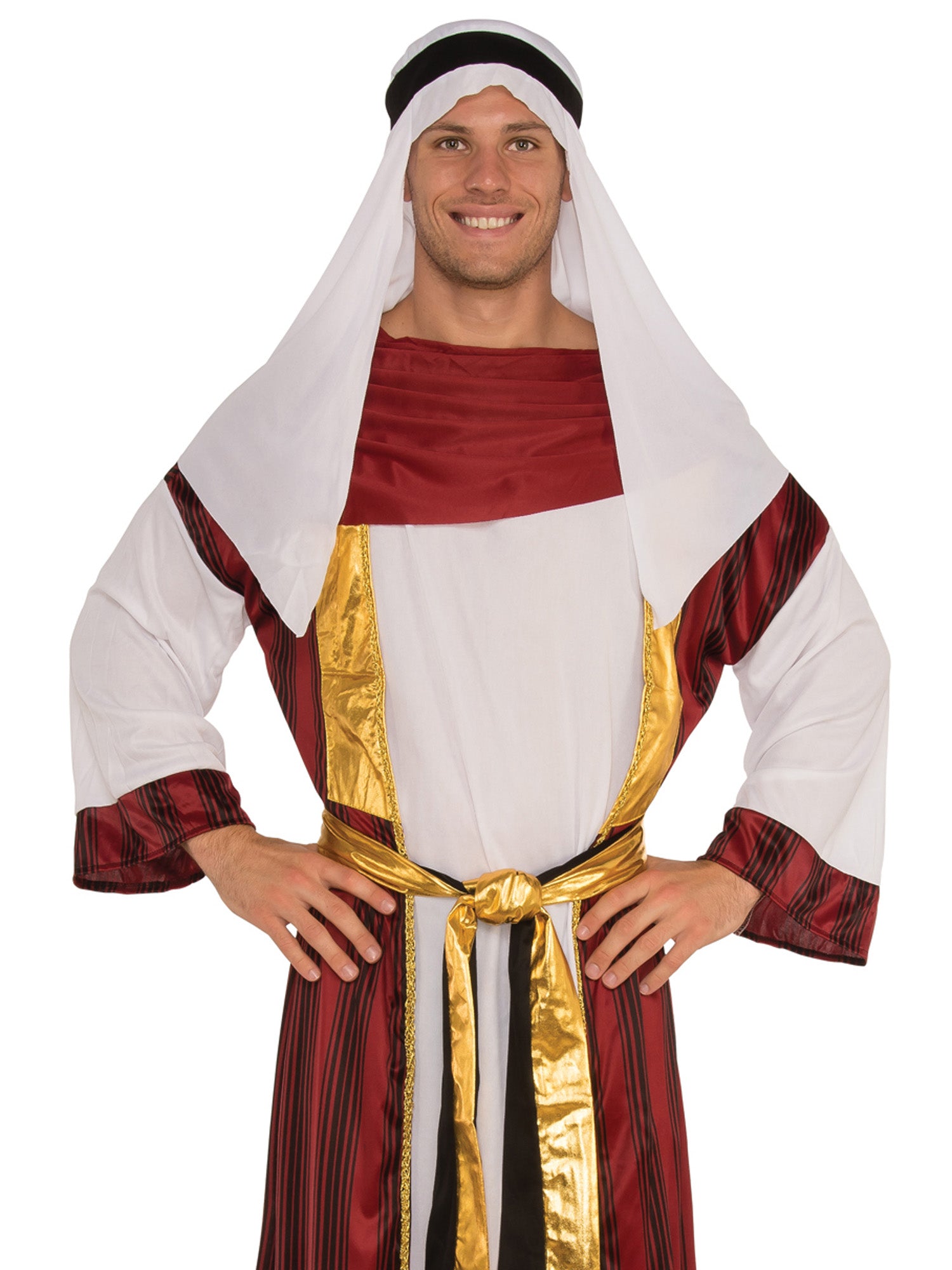 Arabian, Multi, Forum, Adult Costume, , Back