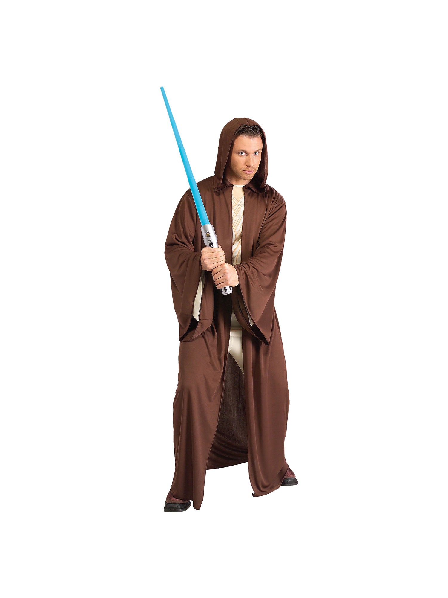Jedi, Multi, Disney - Lucas, Adult Costume, Extra Large, Front