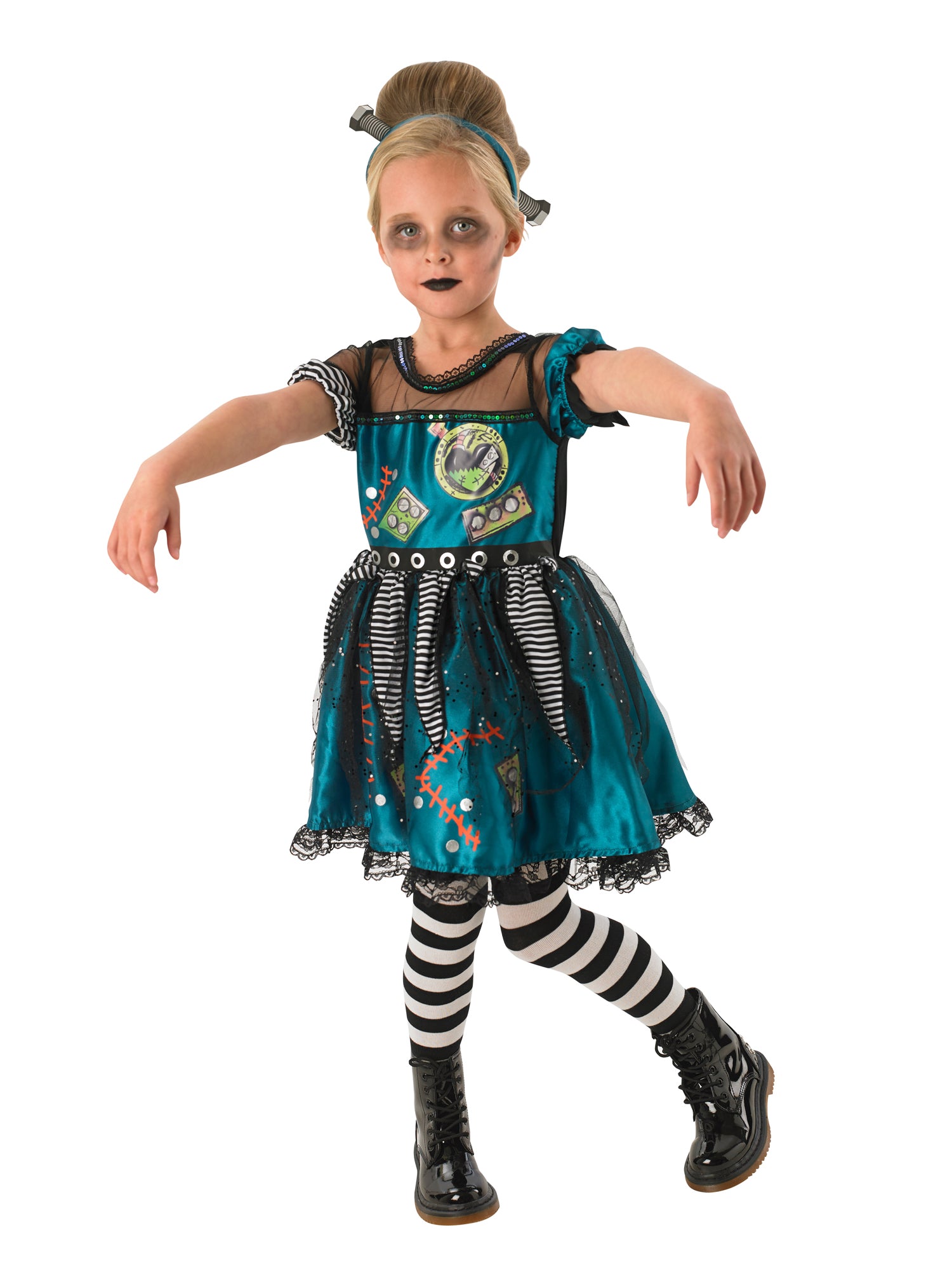 Frankenstein, Multi, Forum, Kids Costumes, Small, Front