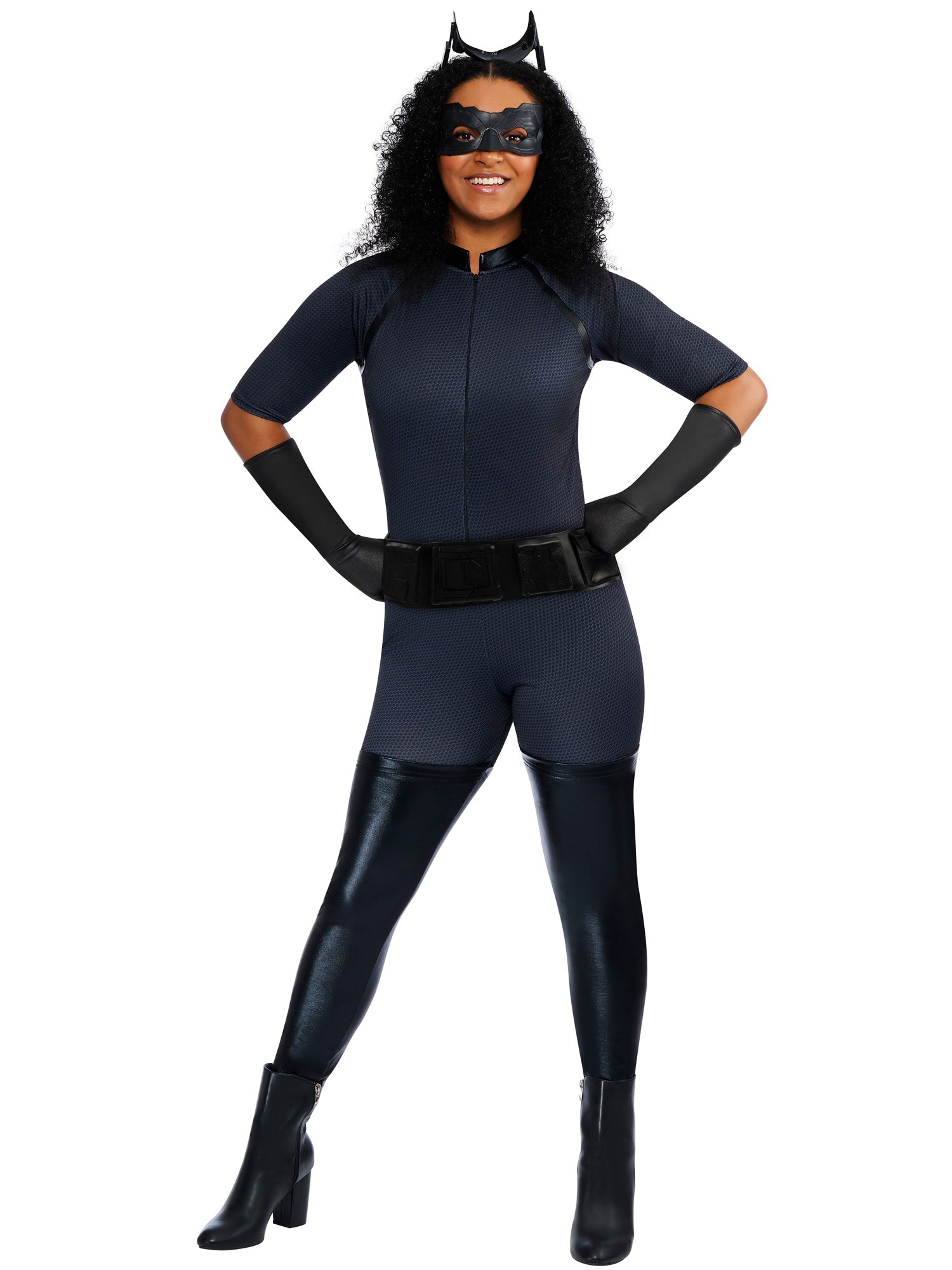 Catwoman, The Dark Knight Rises, Batman, The Dark Knight Rises, Multi, WB DC Comics, Adult Costume, Extra Small, Front