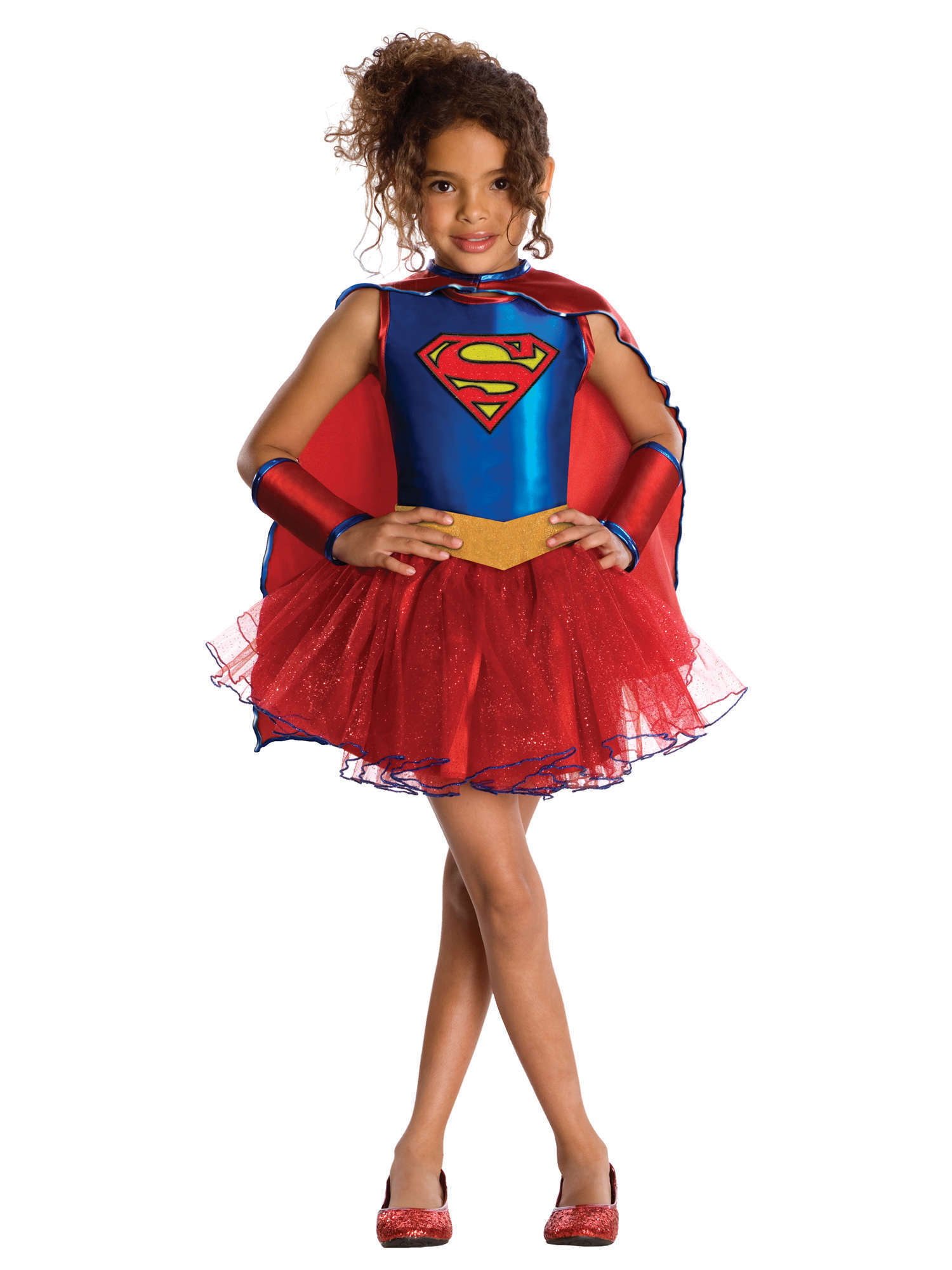 Supergirl, Superman, Multi, WB DC Comics, Kids Costumes, Small, Front