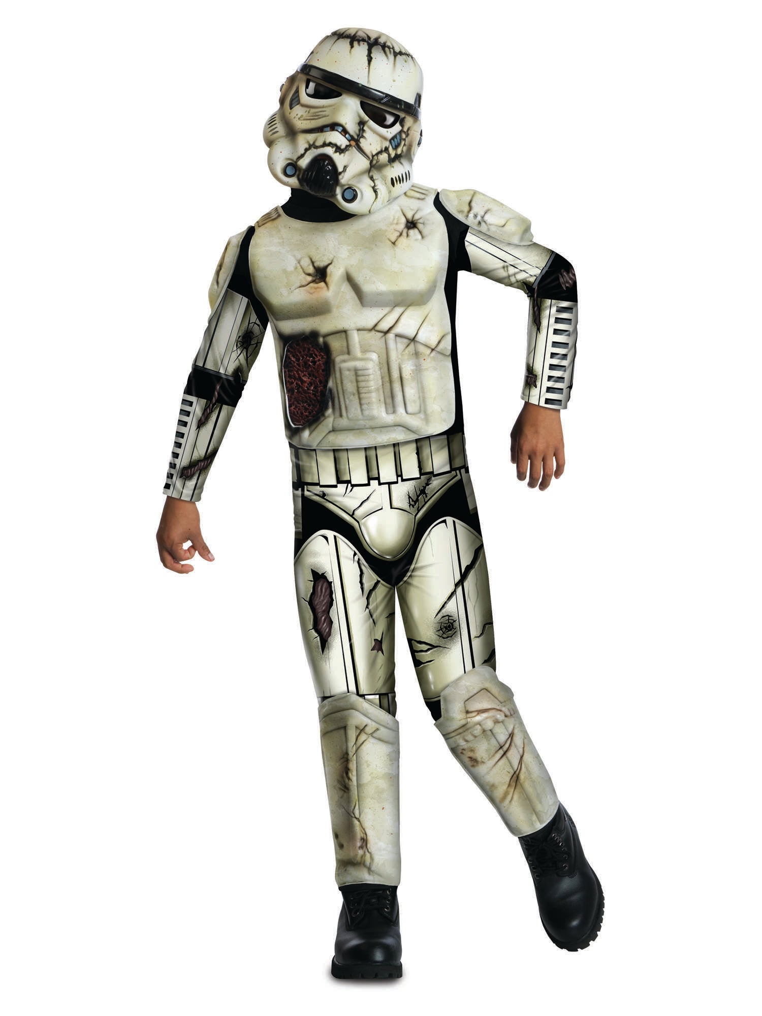 Death Trooper, Multi, Disney - Lucas, Kids Costumes, Small, Front