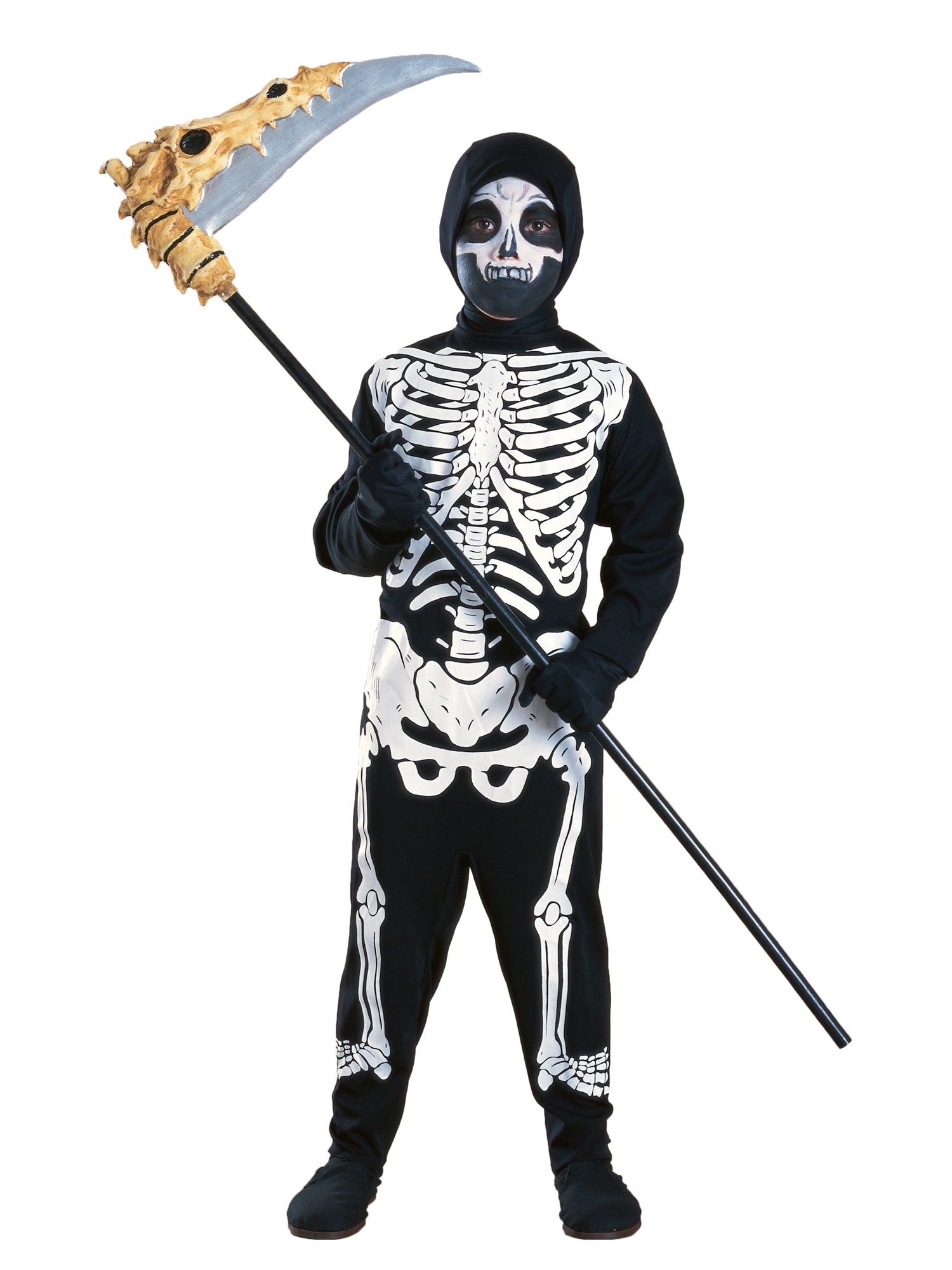 Skeleton, Multi, Forum, Kids Costumes, Small, Front