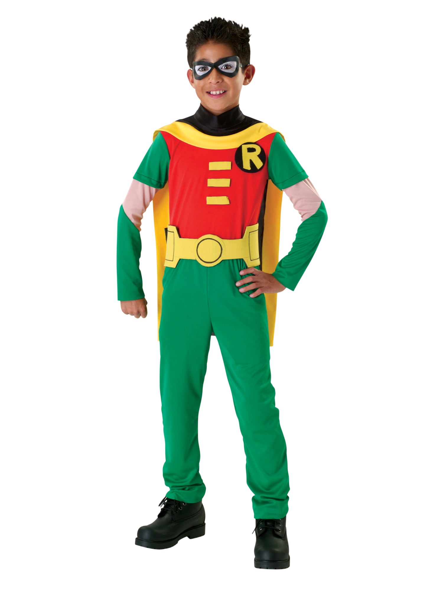Robin, Teen Titan, Batman, Teen Titan, Multi, WB DC Comics, Kids Costumes, Small, Front