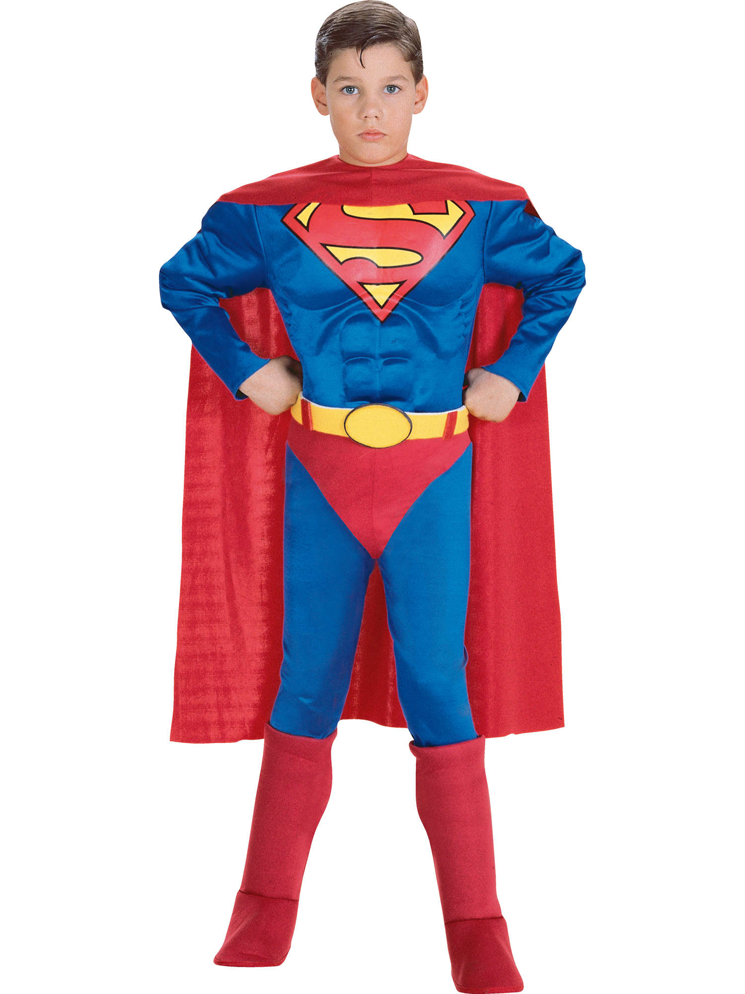 Superman, Multi, WB DC Comics, Kids Costumes, Toddler, Front