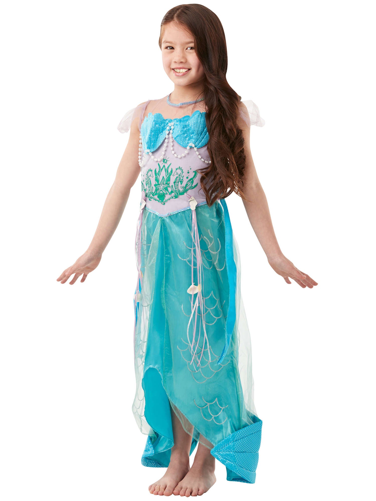 Mermaid, Multi, Forum, Kids Costumes, Small, Front