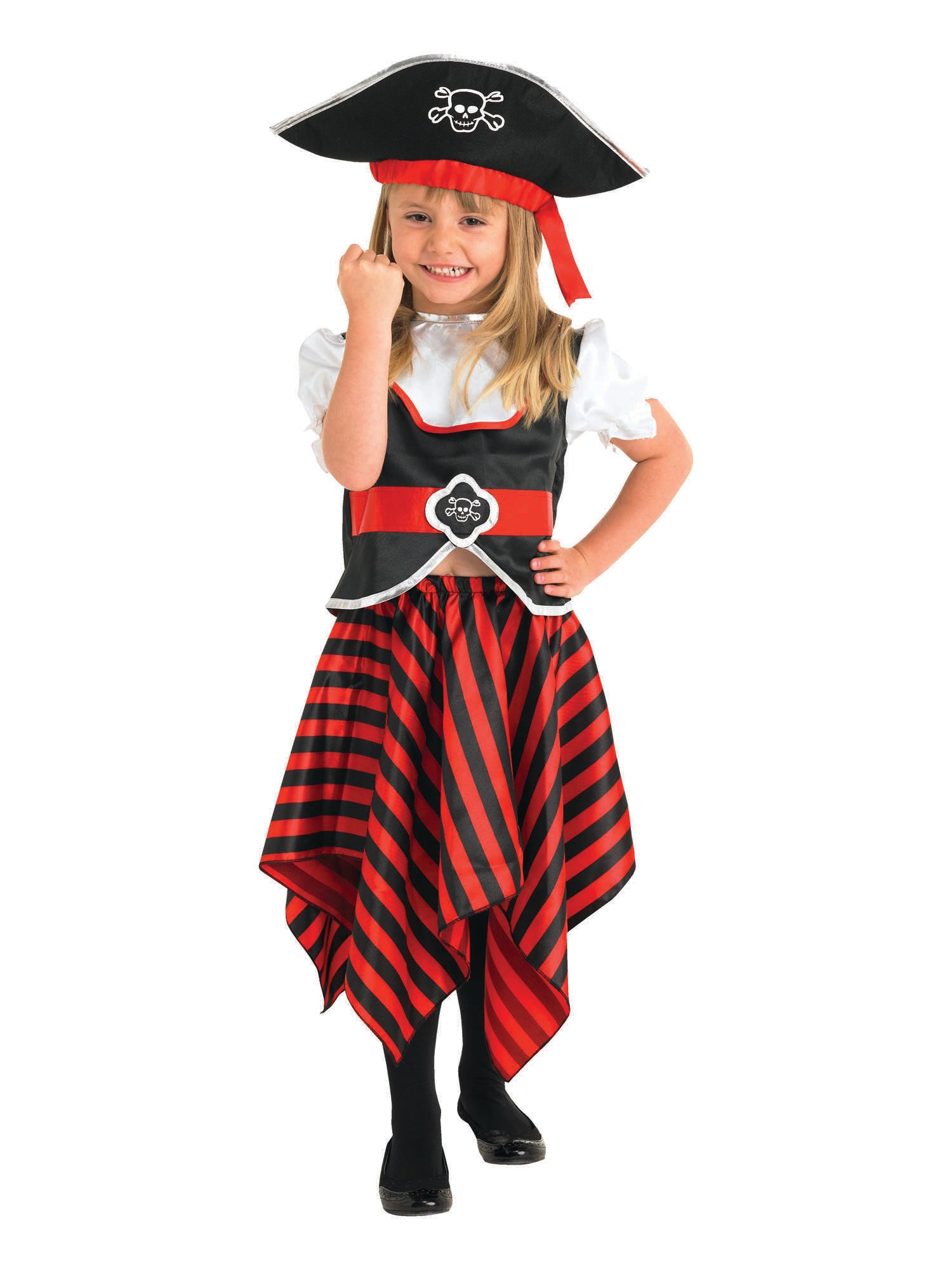 Pirate, Multi, Forum, Kids Costumes, Medium, Front