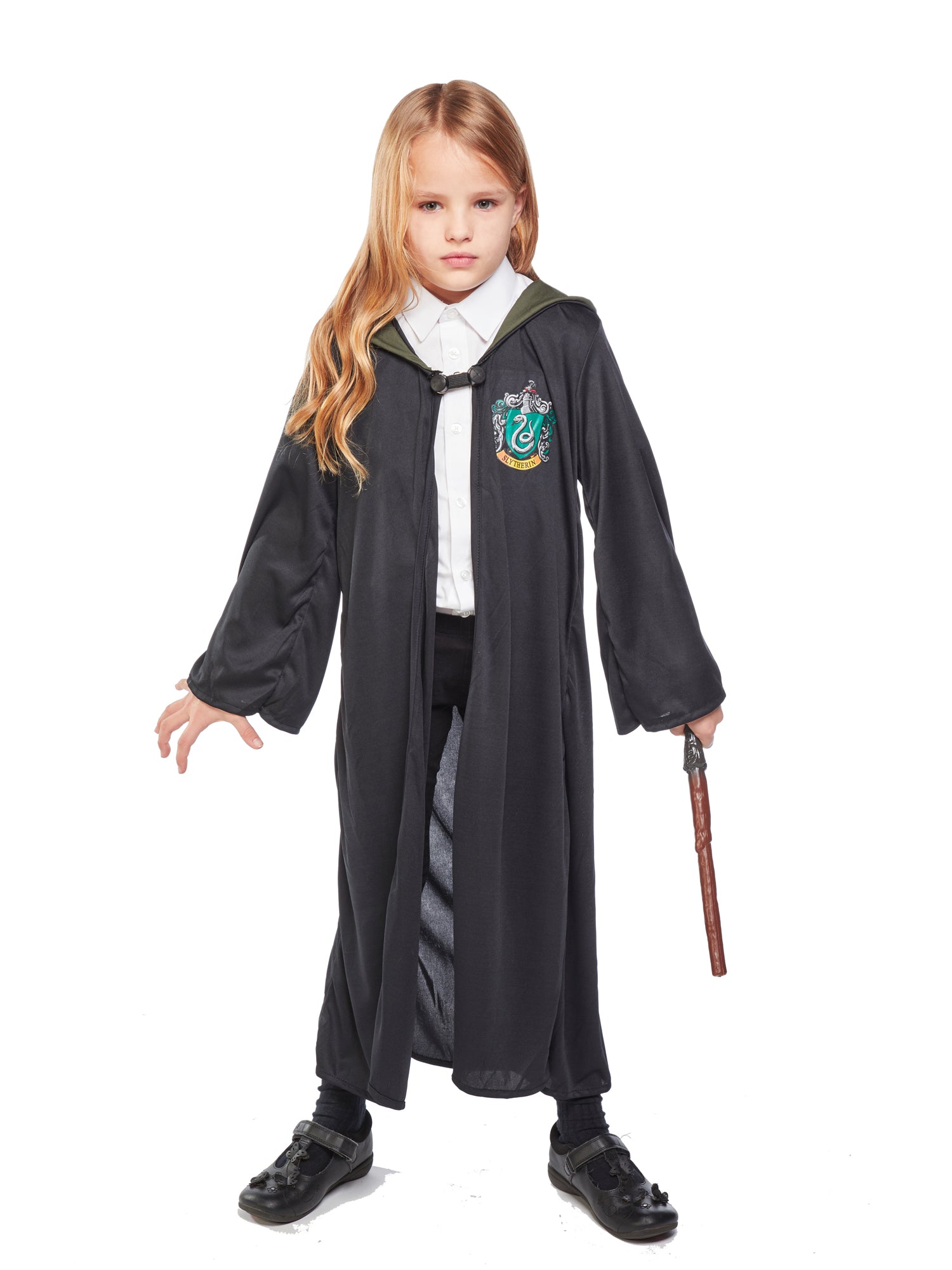 Slytherin, Multi, WB Wizarding World, Kids Costumes, Small, Back