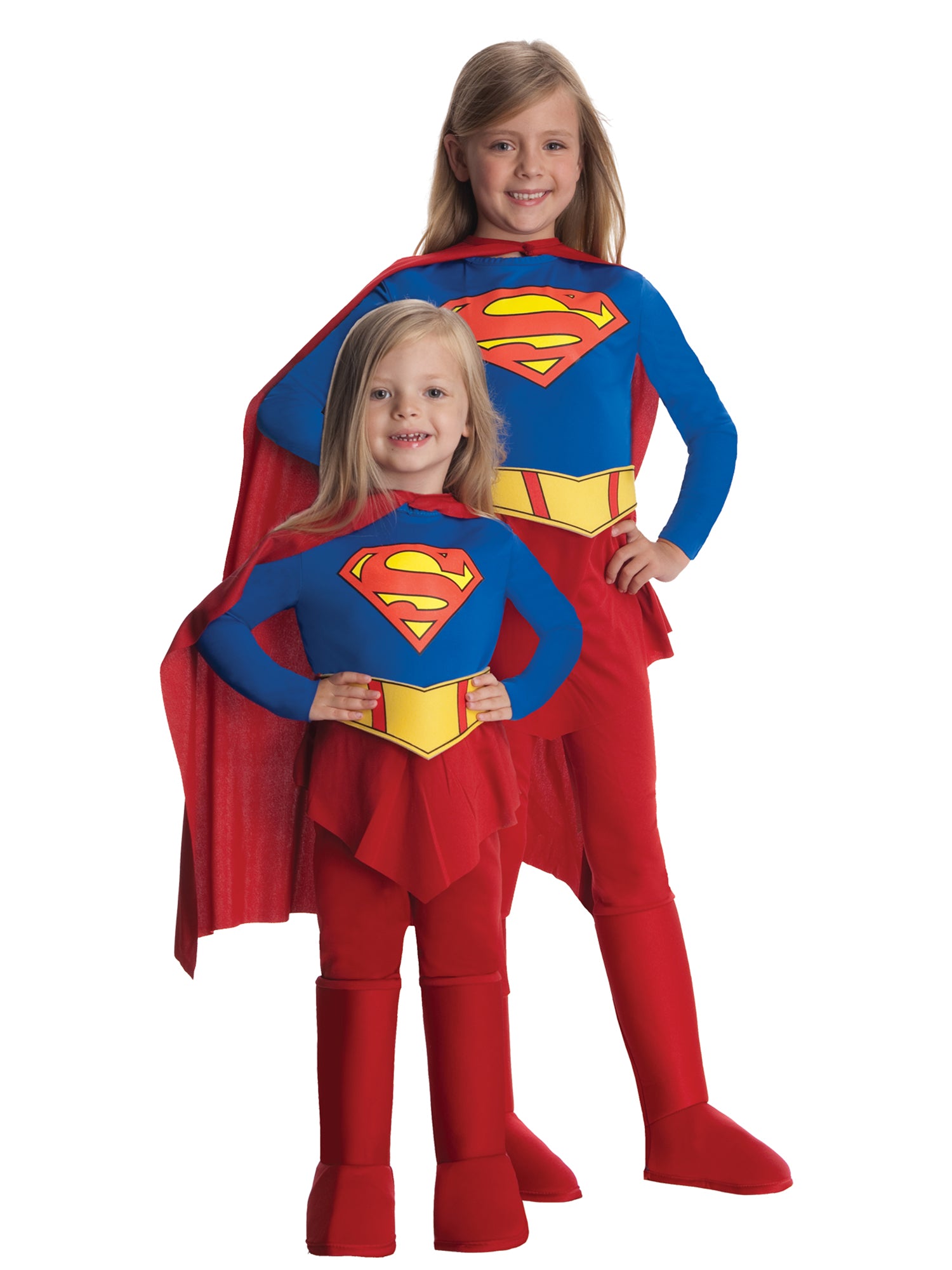 Supergirl, Superman, Multi, WB DC Comics, Kids Costumes, Small, Back