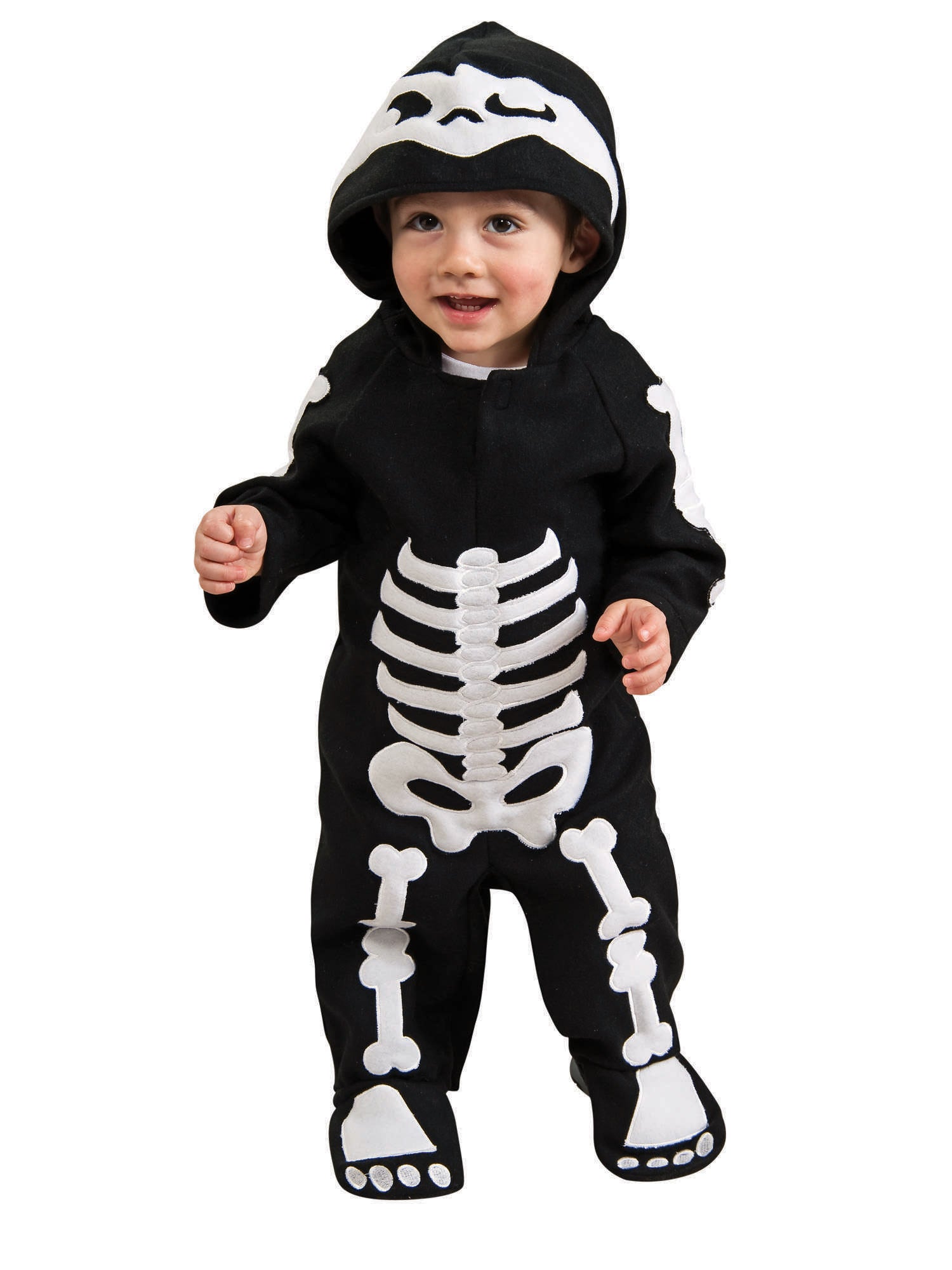Skeleton, Muliticoloured, Forum, Kids Costumes, , Front